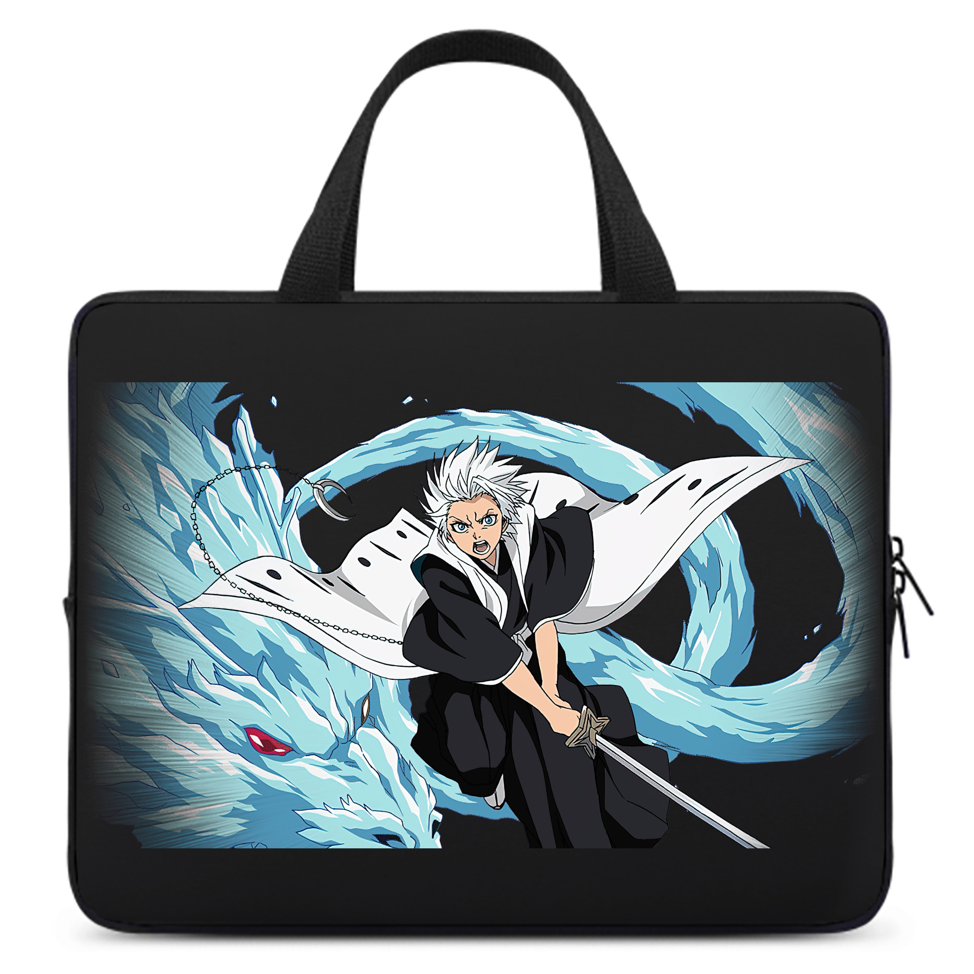 （画像用） ブリーチ 日番谷冬獅郎（ひつがや とうしろう） BLEACH Hitsugaya Toushirou 手提げノートパソコンバッグ