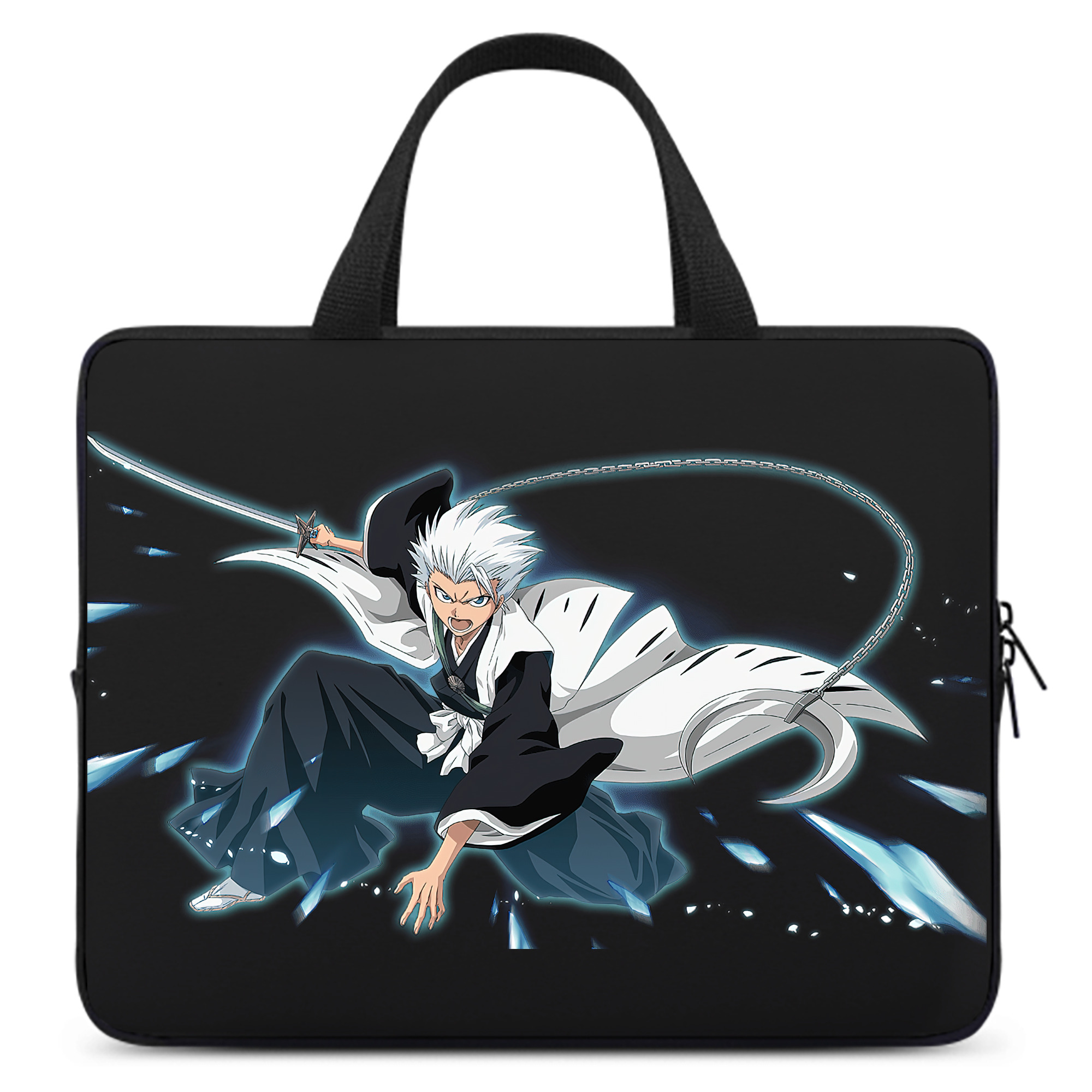 （画像用） ブリーチ 日番谷冬獅郎（ひつがや とうしろう） BLEACH Hitsugaya Toushirou 手提げノートパソコンバッグ