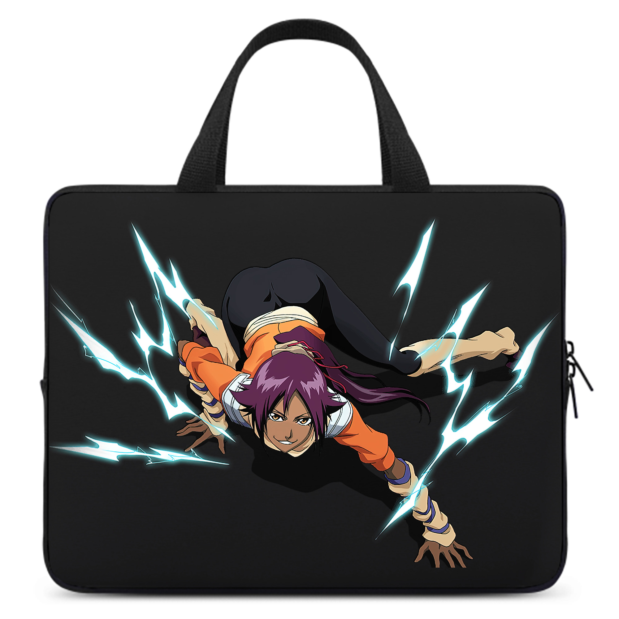 （画像用） ブリーチ 四楓院 夜一（しほういん よるいち） BLEACH Shihouin Yoruichi 手提げノートパソコンバッグ