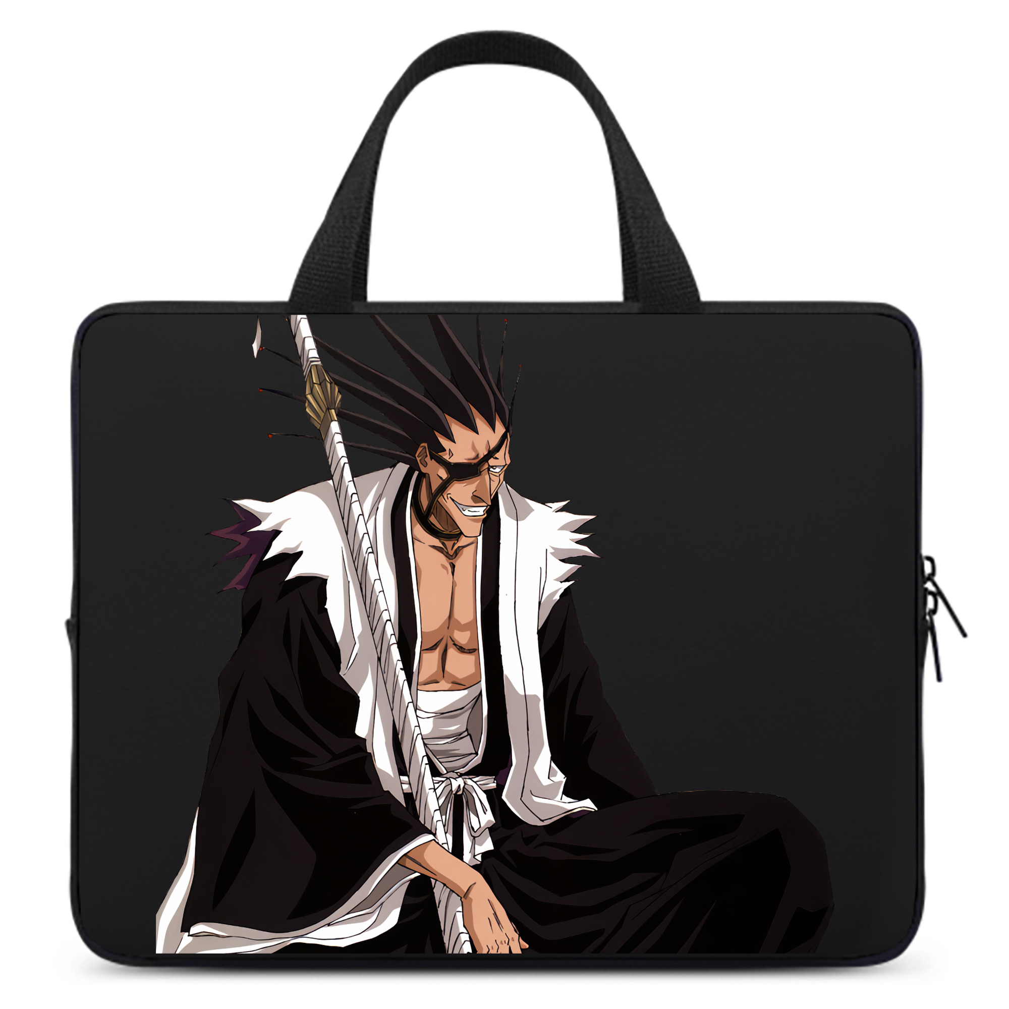 （画像用） ブリーチ ざらき けんぱち BLEACH Zaraki Kenpachi 手提げノートパソコンバッグ