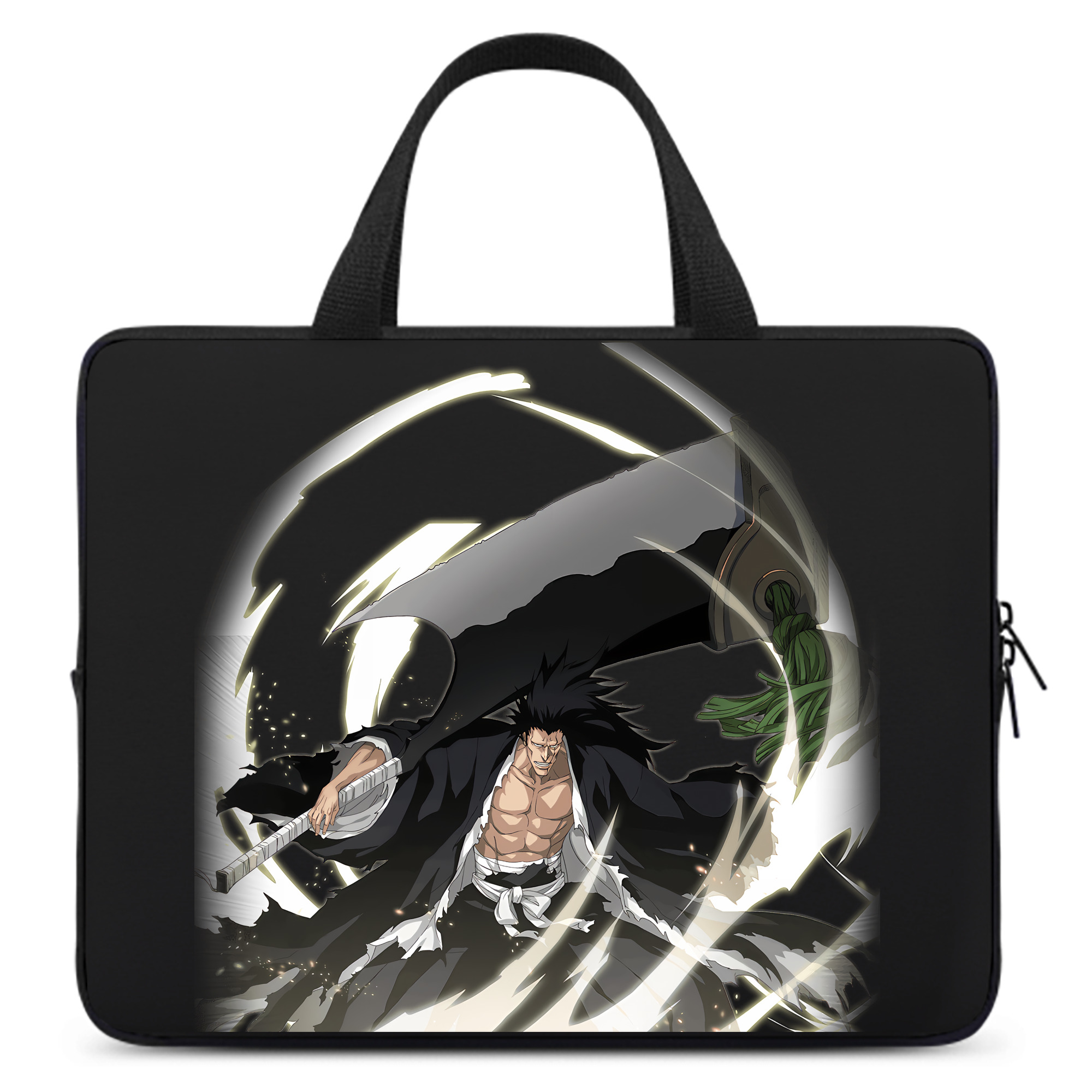 （画像用） ブリーチ ざらき けんぱち BLEACH Zaraki Kenpachi 手提げノートパソコンバッグ