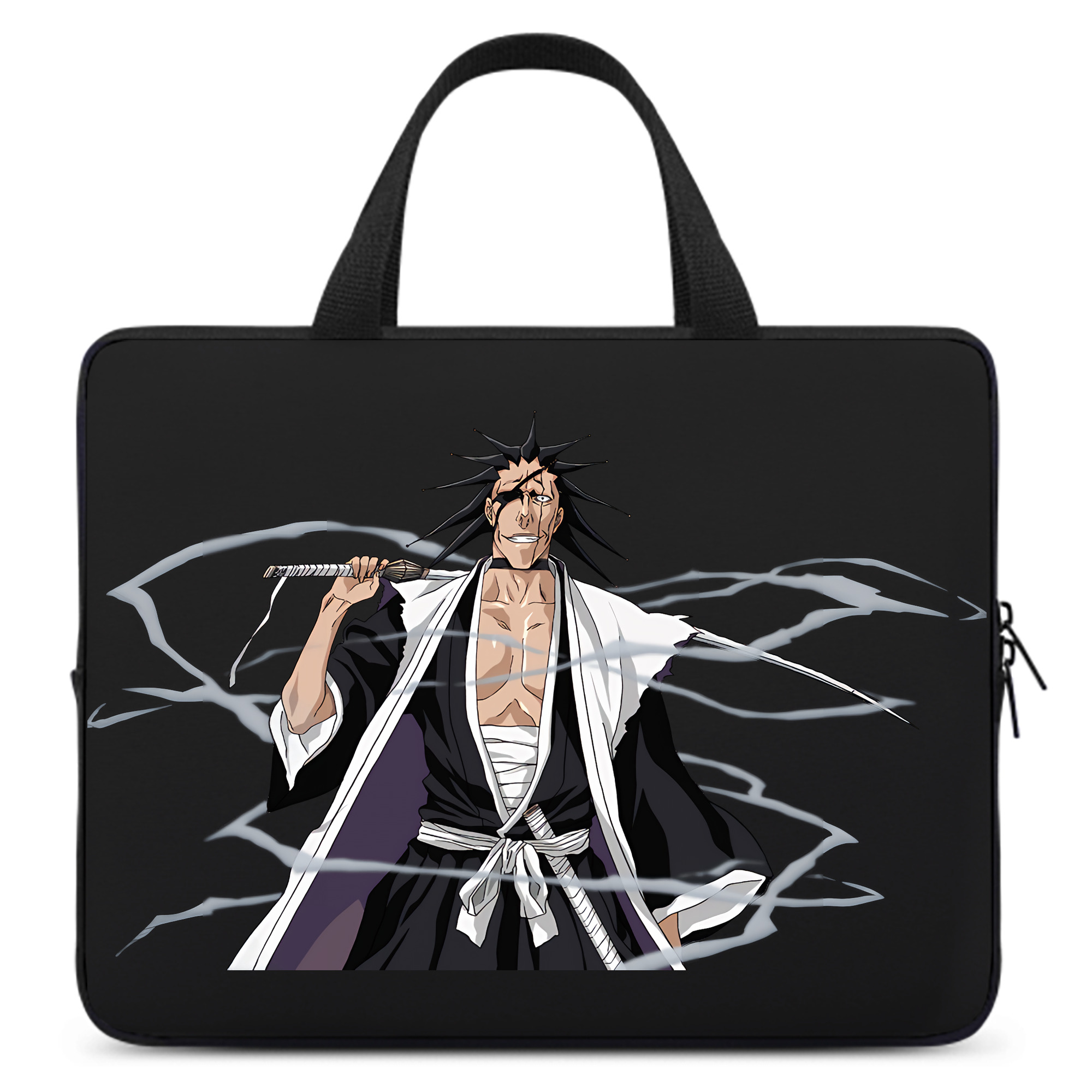（画像用） ブリーチ ざらき けんぱち BLEACH Zaraki Kenpachi 手提げノートパソコンバッグ