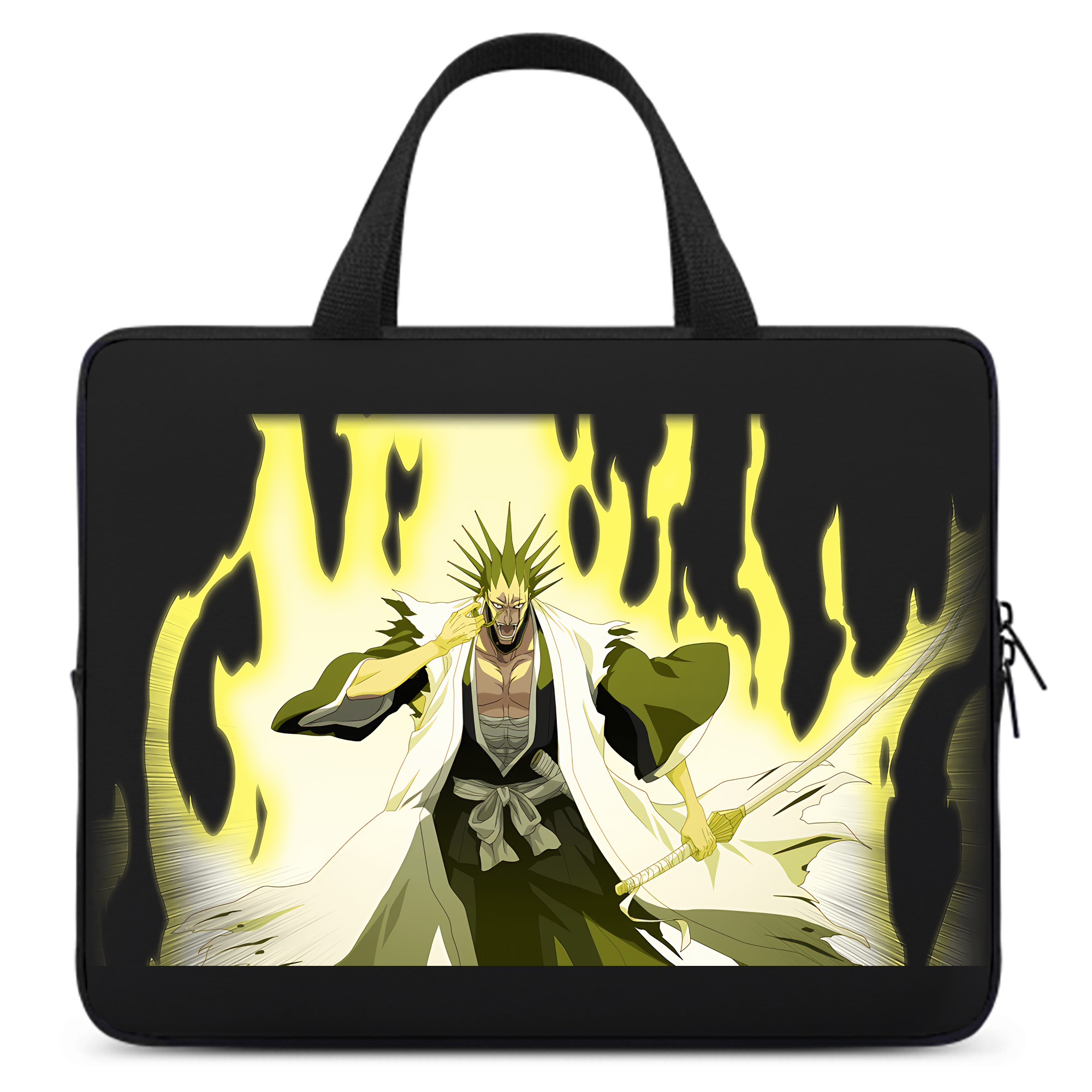 （画像用） ブリーチ ざらき けんぱち BLEACH Zaraki Kenpachi 手提げノートパソコンバッグ