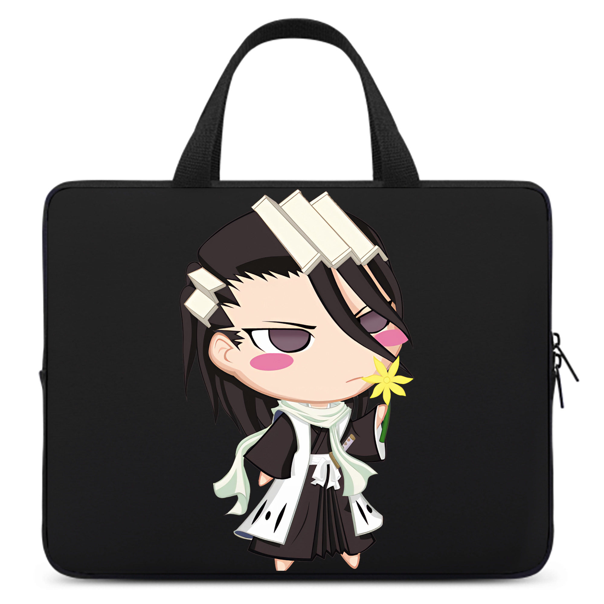 （画像用） ブリーチ くちき びゃくや BLEACH Kuchiki Byakuya 手提げノートパソコンバッグ