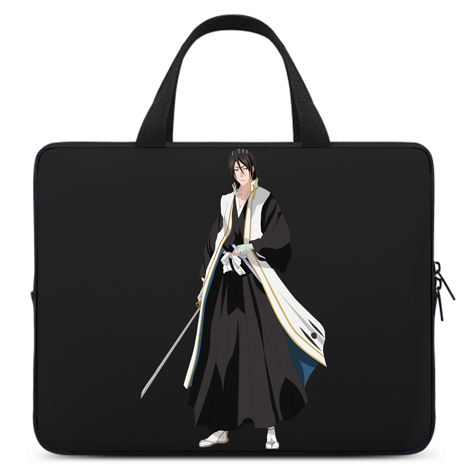 （画像用） ブリーチ くちき びゃくや BLEACH Kuchiki Byakuya 手提げノートパソコンバッグ