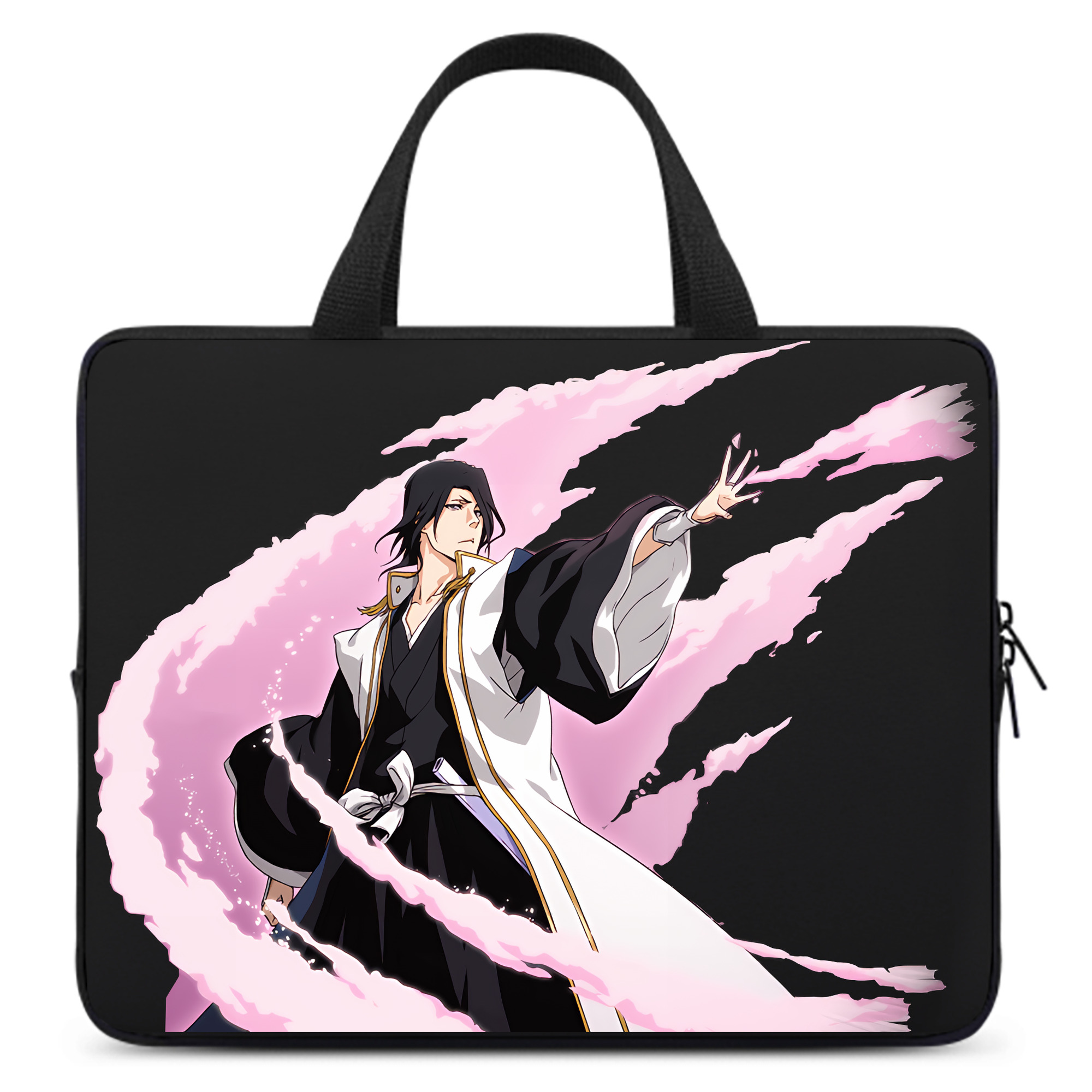 （画像用） ブリーチ くちき びゃくや BLEACH Kuchiki Byakuya 手提げノートパソコンバッグ