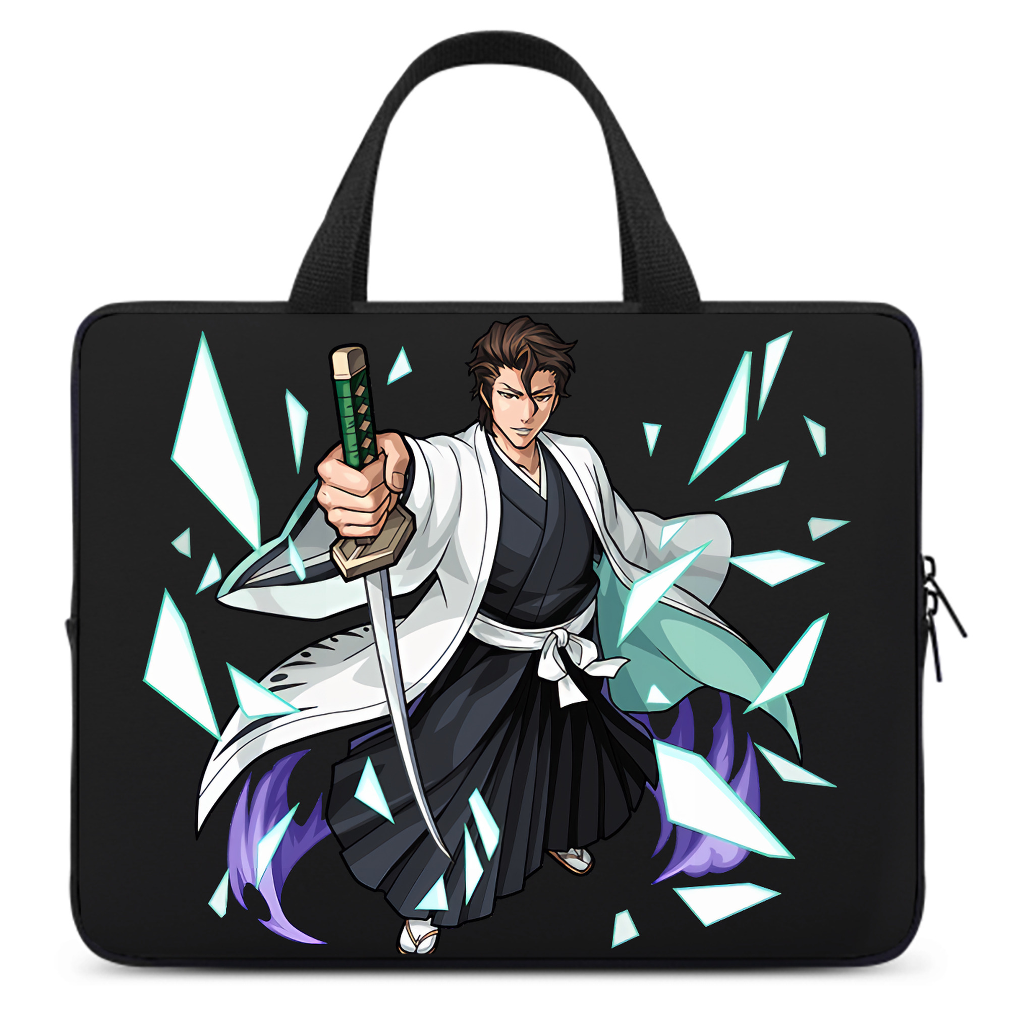 （画像用） ブリーチ 藍染 惣右介（あいぜん そうすけ） BLEACH Aizen Sousuke 手提げノートパソコンバッグ