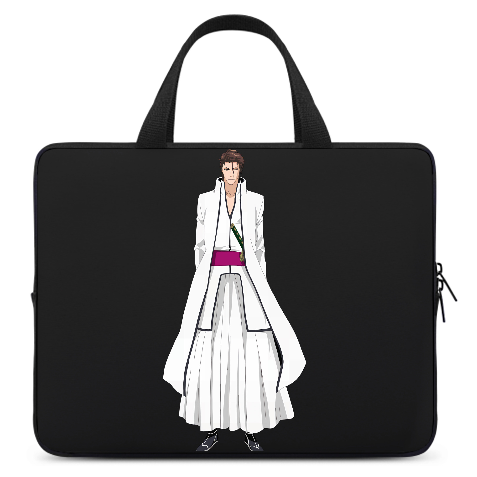 （画像用） ブリーチ 藍染 惣右介（あいぜん そうすけ） BLEACH Aizen Sousuke 手提げノートパソコンバッグ
