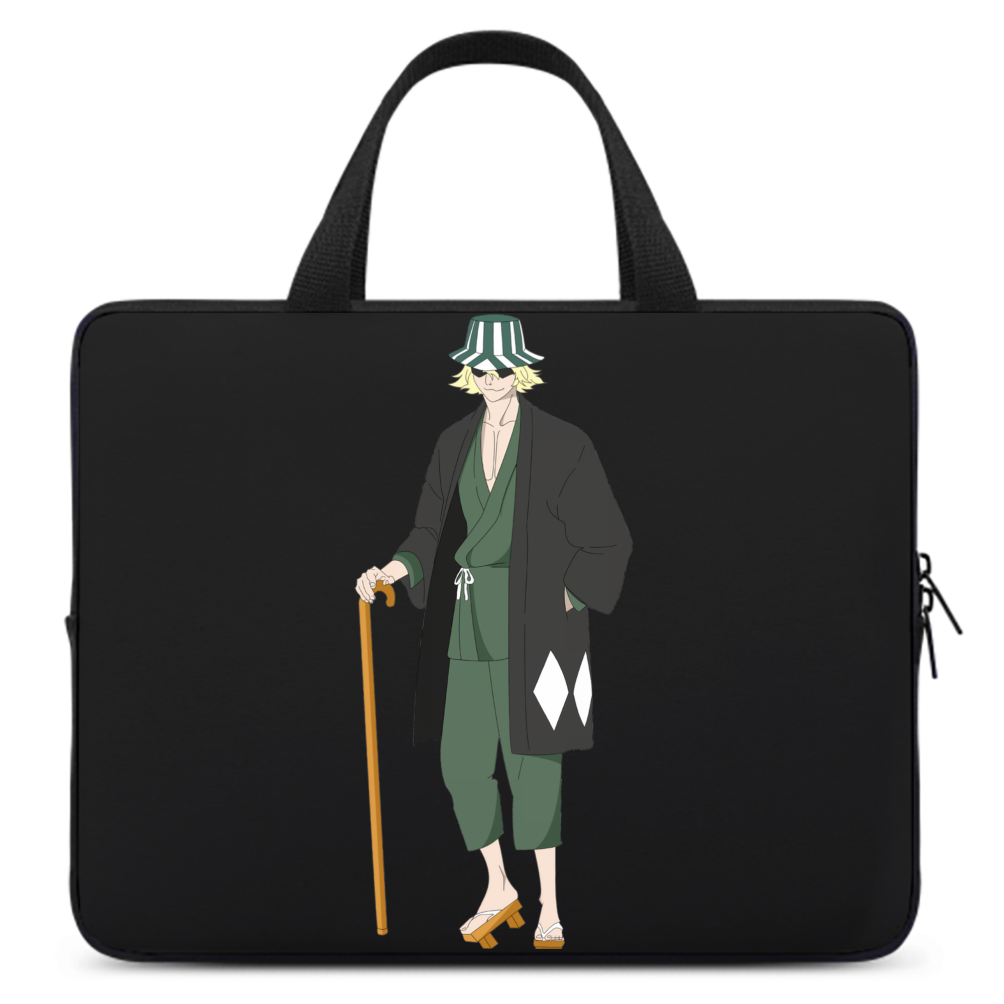 （画像用） "ブリーチ 浦原 喜助（うらはら きすけ） BLEACH Urahara Kisuke " 手提げノートパソコンバッグ