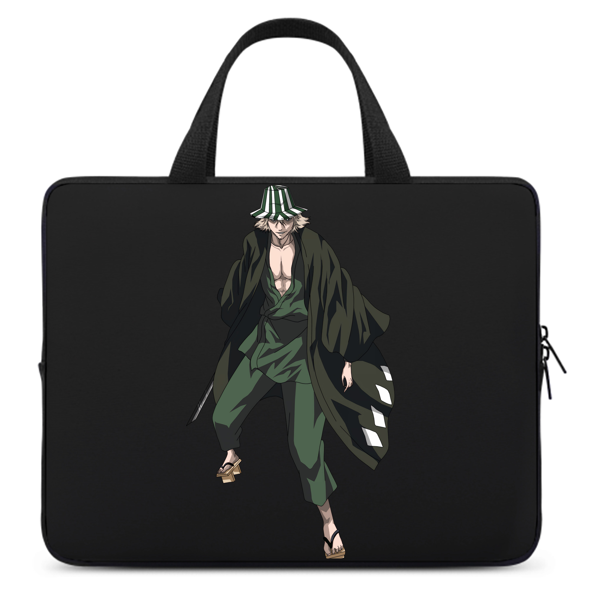 （画像用） "ブリーチ 浦原 喜助（うらはら きすけ） BLEACH Urahara Kisuke " 手提げノートパソコンバッグ
