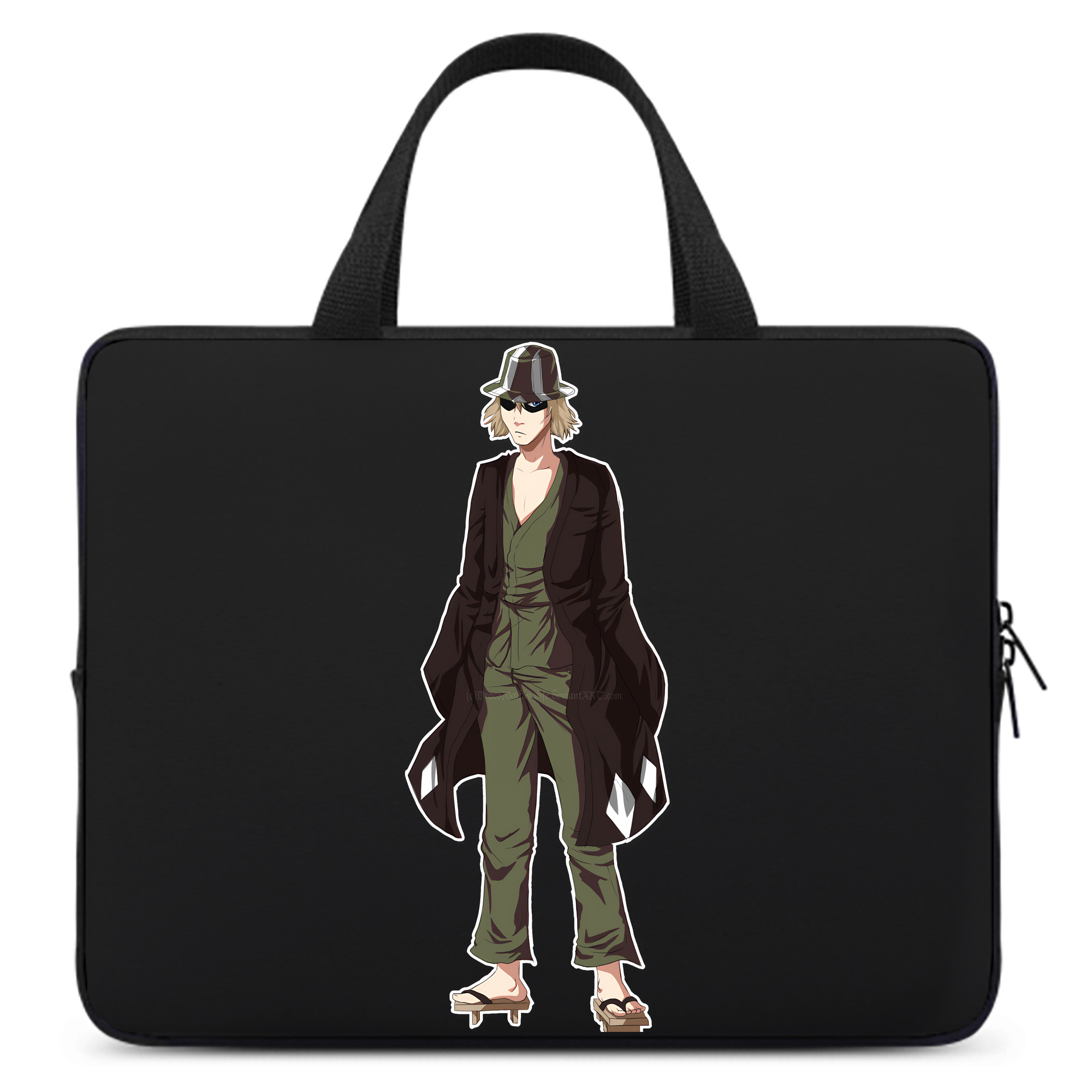 （画像用） "ブリーチ 浦原 喜助（うらはら きすけ） BLEACH Urahara Kisuke " 手提げノートパソコンバッグ