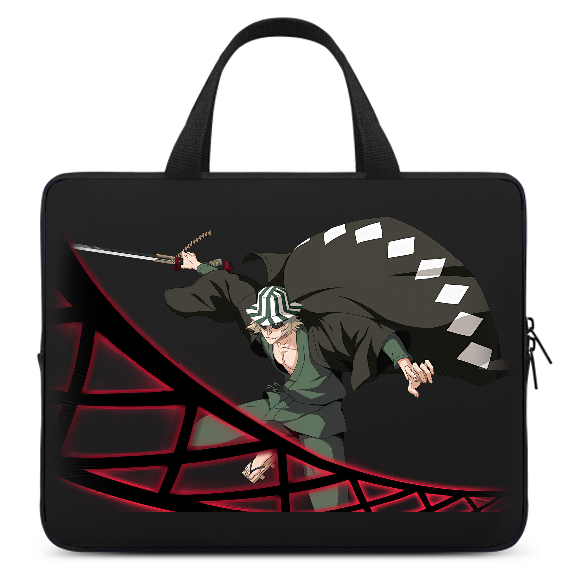 （画像用） "ブリーチ 浦原 喜助（うらはら きすけ） BLEACH Urahara Kisuke " 手提げノートパソコンバッグ