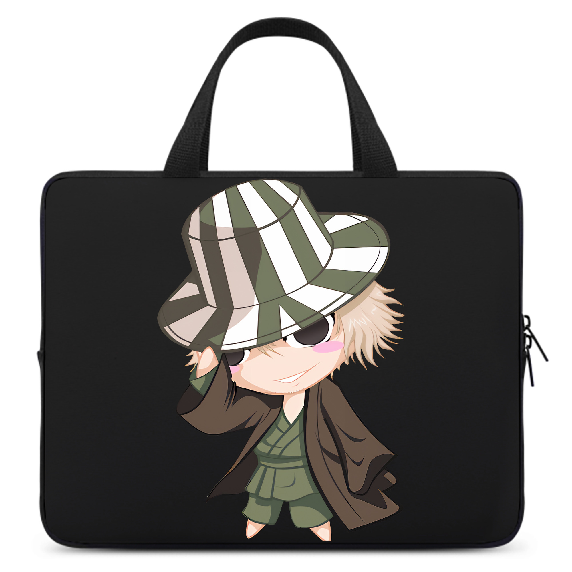 （画像用） "ブリーチ 浦原 喜助（うらはら きすけ） BLEACH Urahara Kisuke " 手提げノートパソコンバッグ