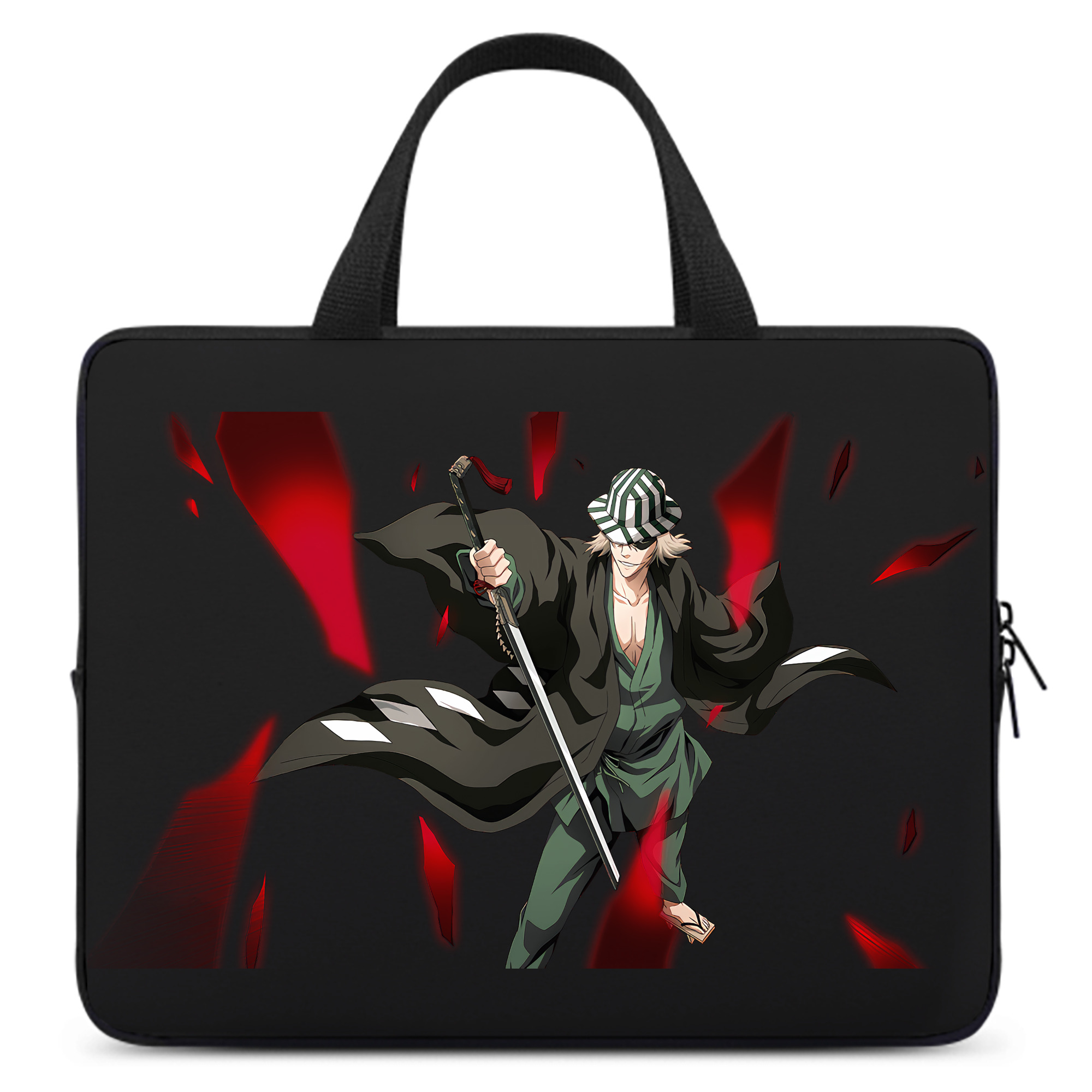 （画像用） "ブリーチ 浦原 喜助（うらはら きすけ） BLEACH Urahara Kisuke " 手提げノートパソコンバッグ