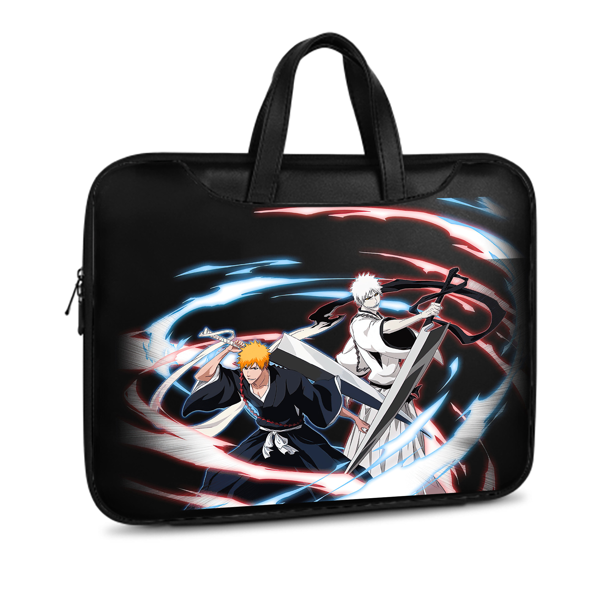 （画像用） ブリーチ 黒崎一護（くろさき いちご）BLEACH Kurosaki Ichigo レザーラップトップバッグ　ノートパソコンケース