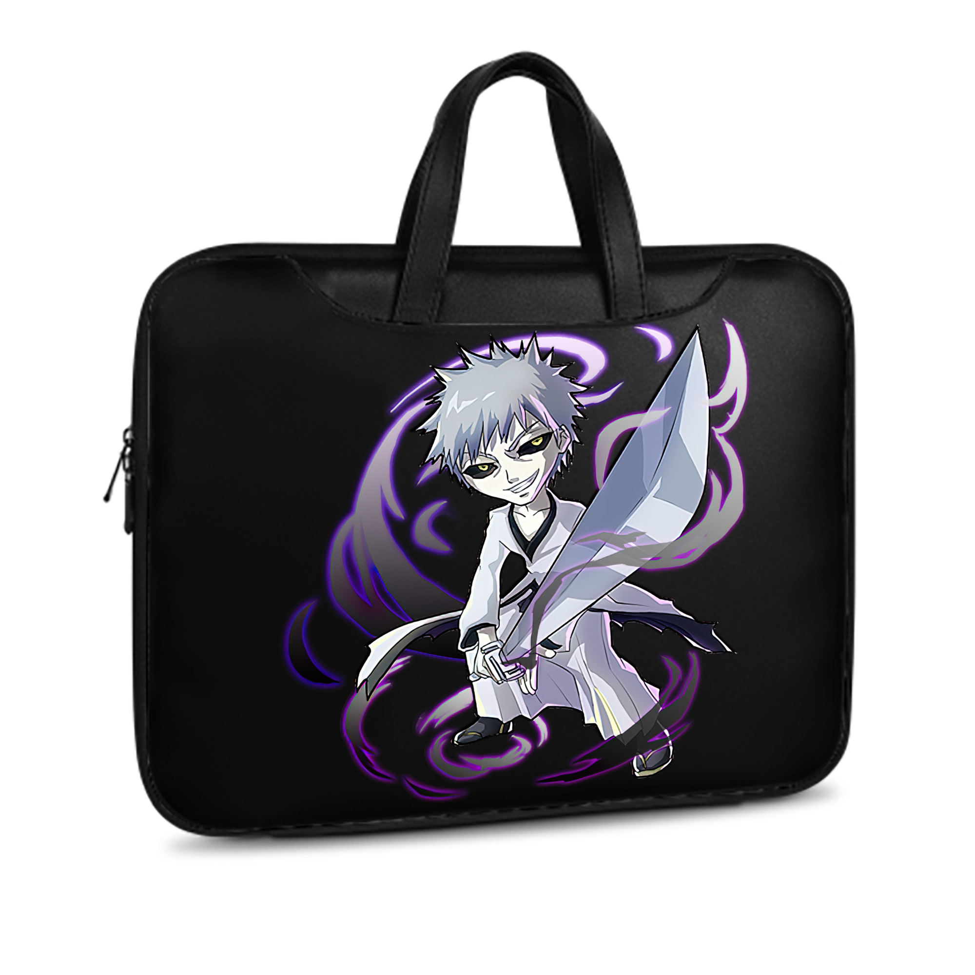 （画像用） ブリーチ 黒崎一護（くろさき いちご）BLEACH Kurosaki Ichigo レザーラップトップバッグ　ノートパソコンケース