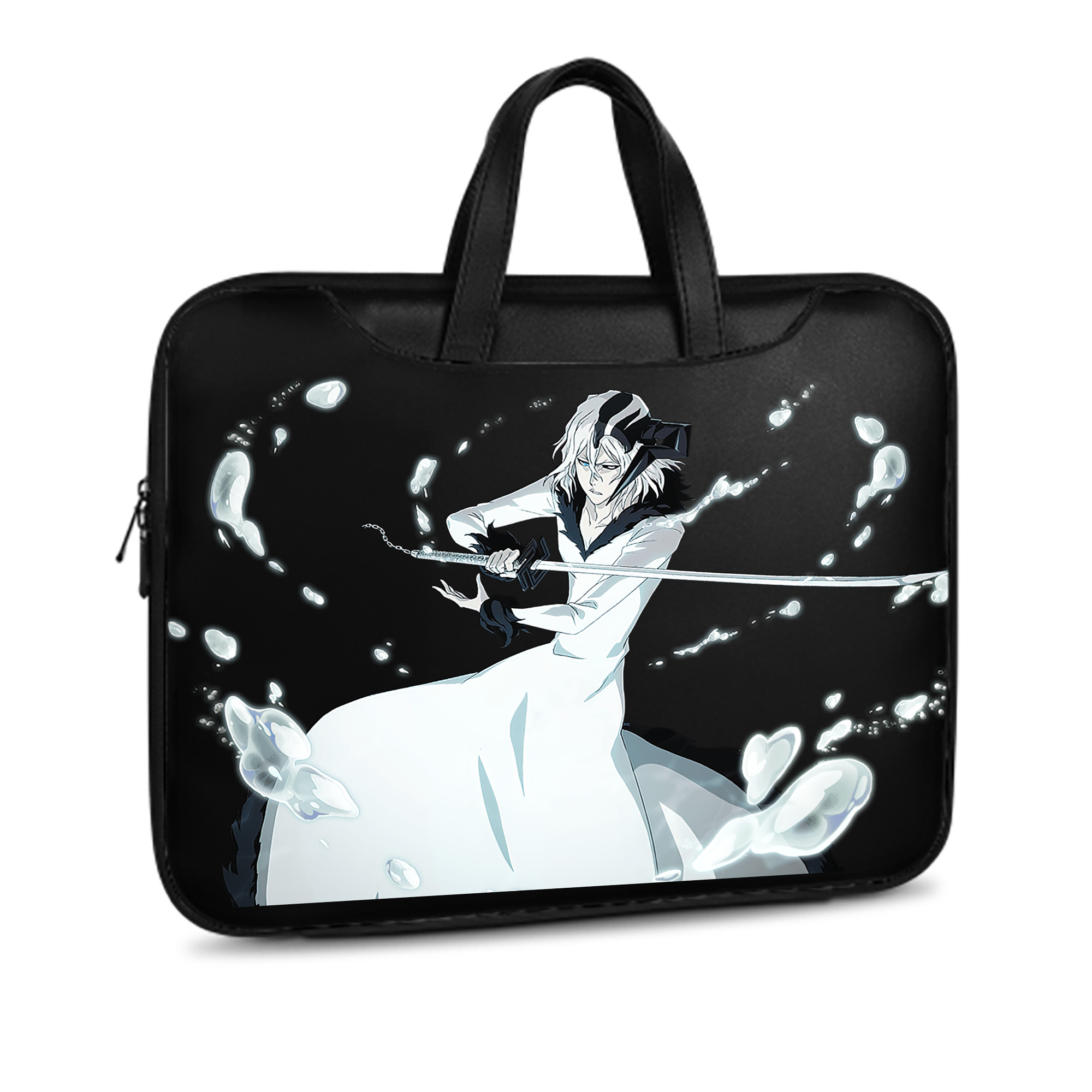（画像用） ブリーチ 黒崎一護（くろさき いちご）BLEACH Kurosaki Ichigo レザーラップトップバッグ　ノートパソコンケース