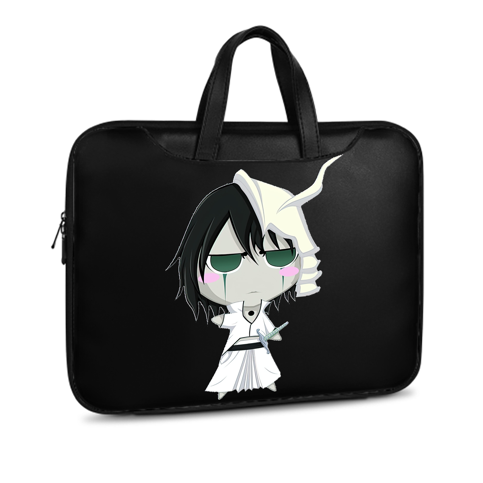（画像用） ブリーチ ウルキオラ·シファー BLEACH Ulquiorra cifer レザーラップトップバッグ　ノートパソコンケース