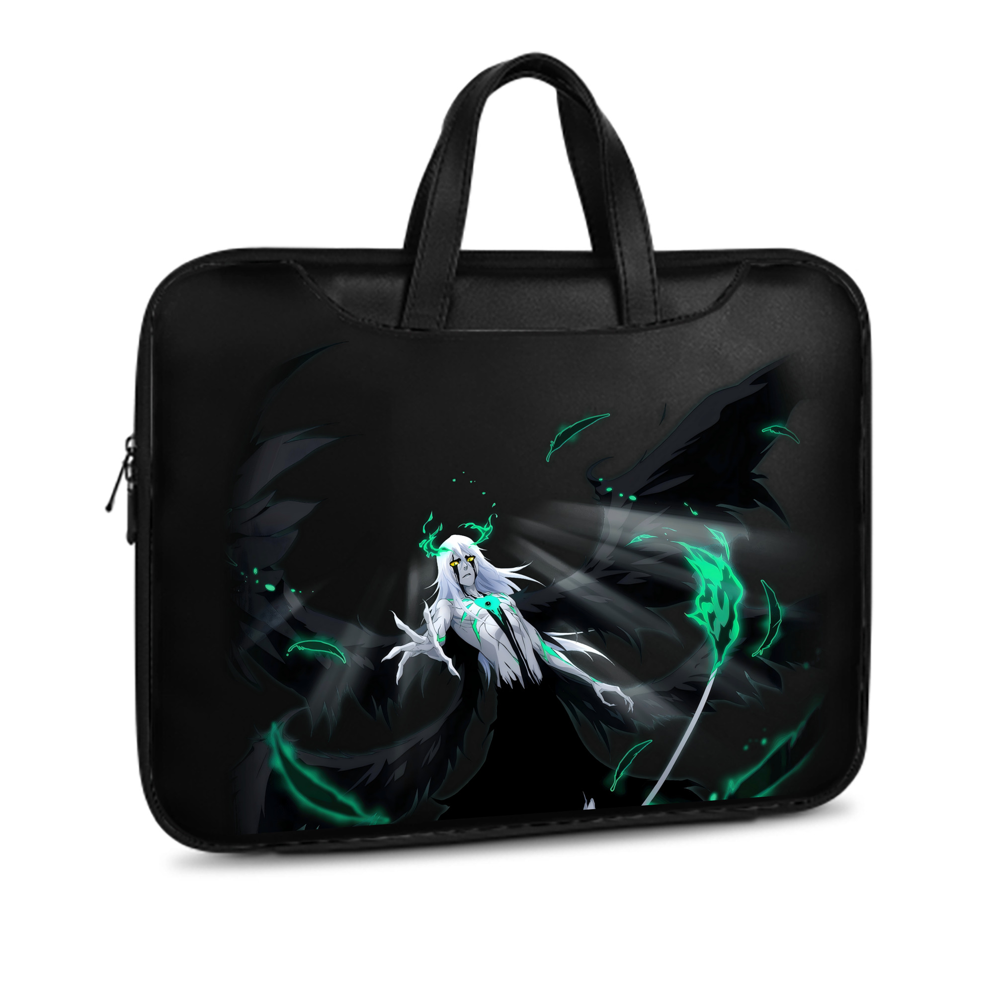 （画像用） ブリーチ ウルキオラ·シファー BLEACH Ulquiorra cifer レザーラップトップバッグ　ノートパソコンケース