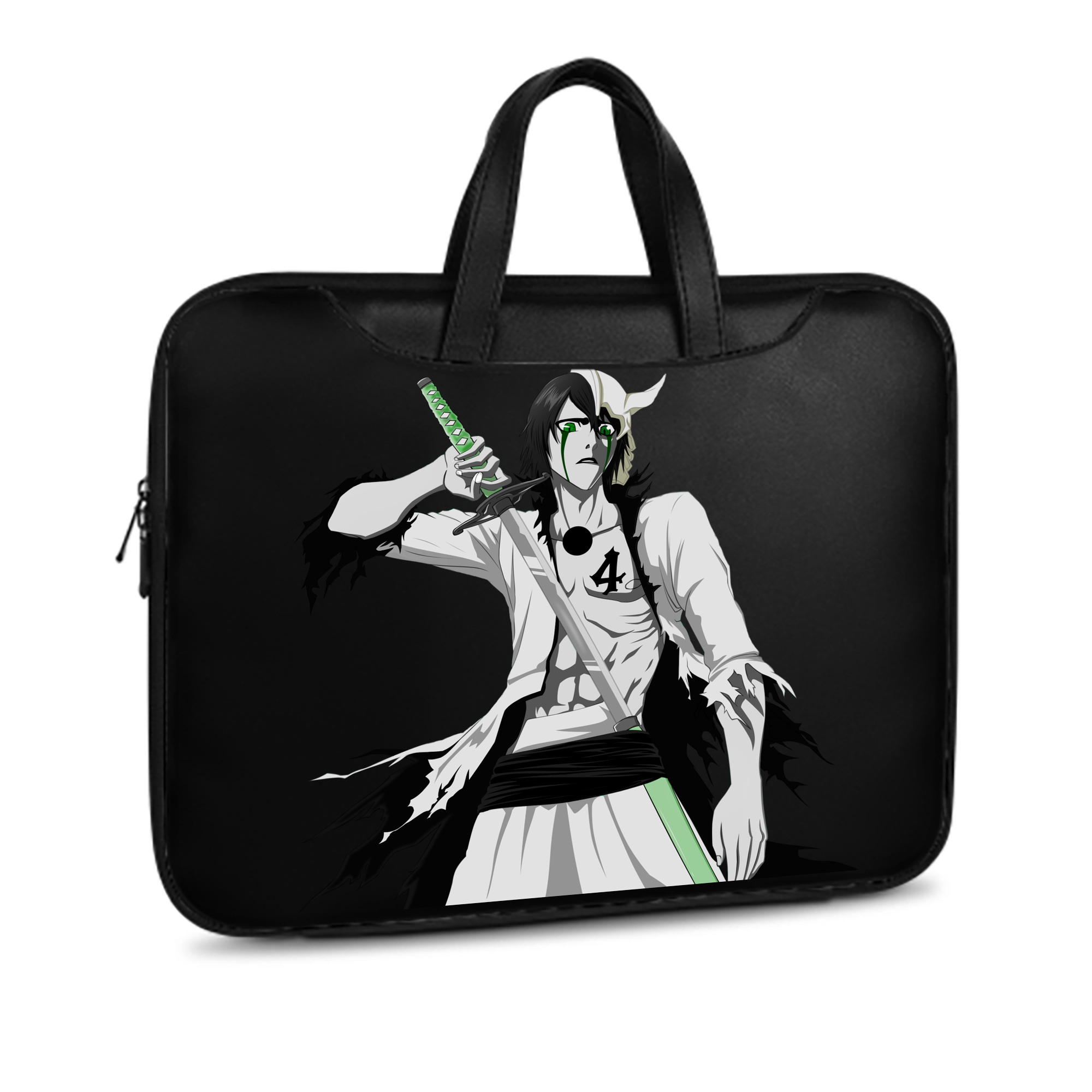 （画像用） ブリーチ ウルキオラ·シファー BLEACH Ulquiorra cifer レザーラップトップバッグ　ノートパソコンケース