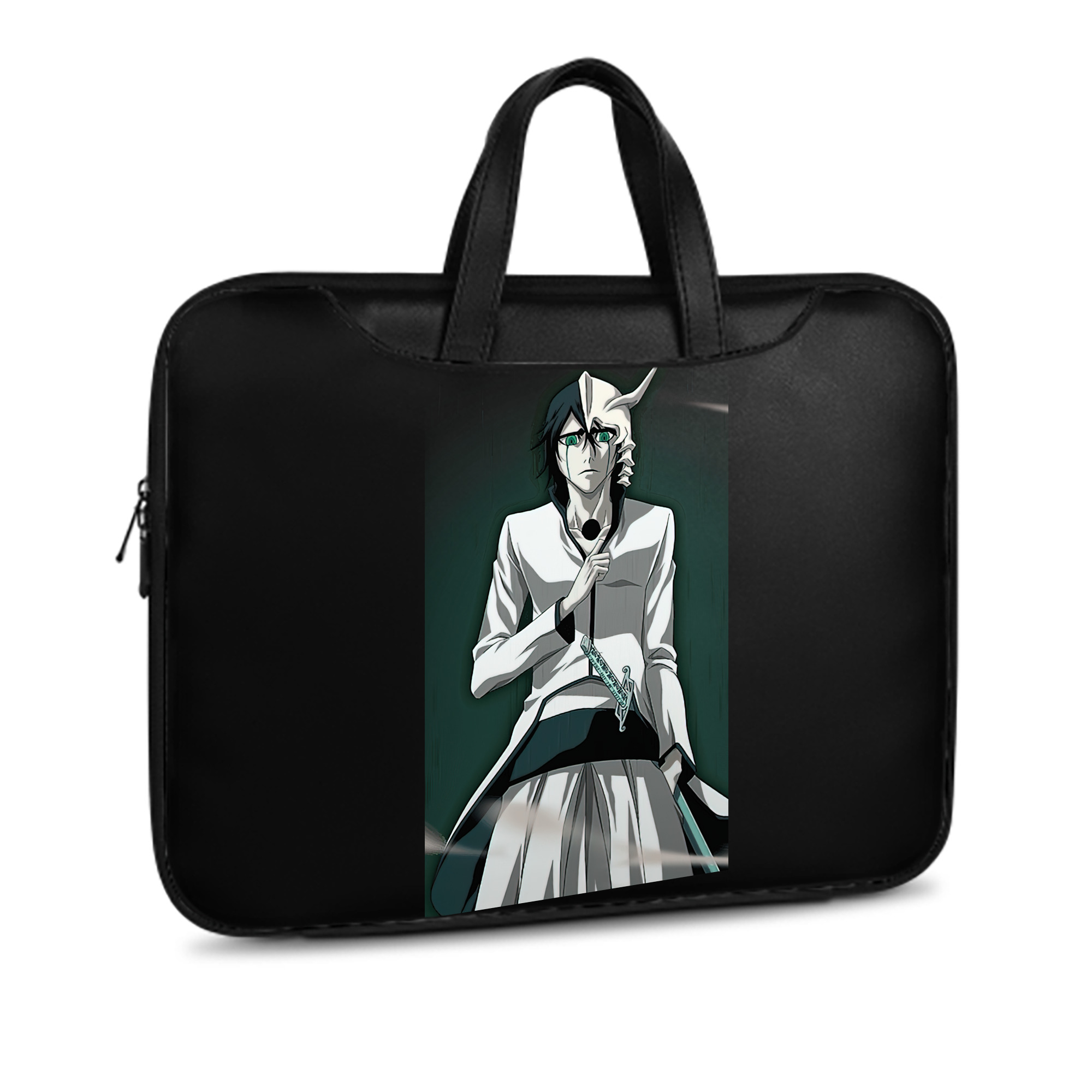 （画像用） ブリーチ ウルキオラ·シファー BLEACH Ulquiorra cifer レザーラップトップバッグ　ノートパソコンケース