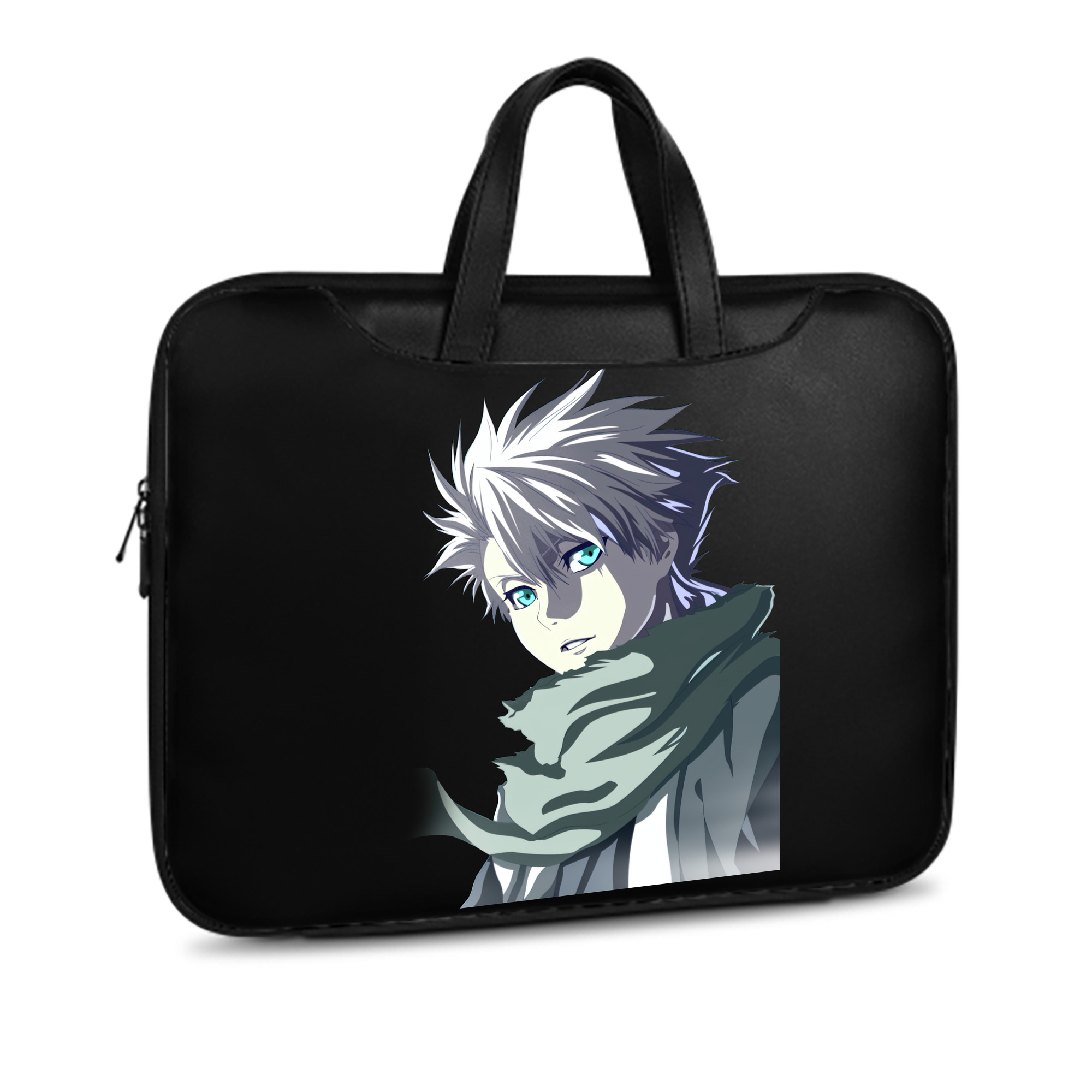 （画像用） ブリーチ 日番谷冬獅郎（ひつがや とうしろう） BLEACH Hitsugaya Toushirou レザーラップトップバッグ　ノートパソコンケース