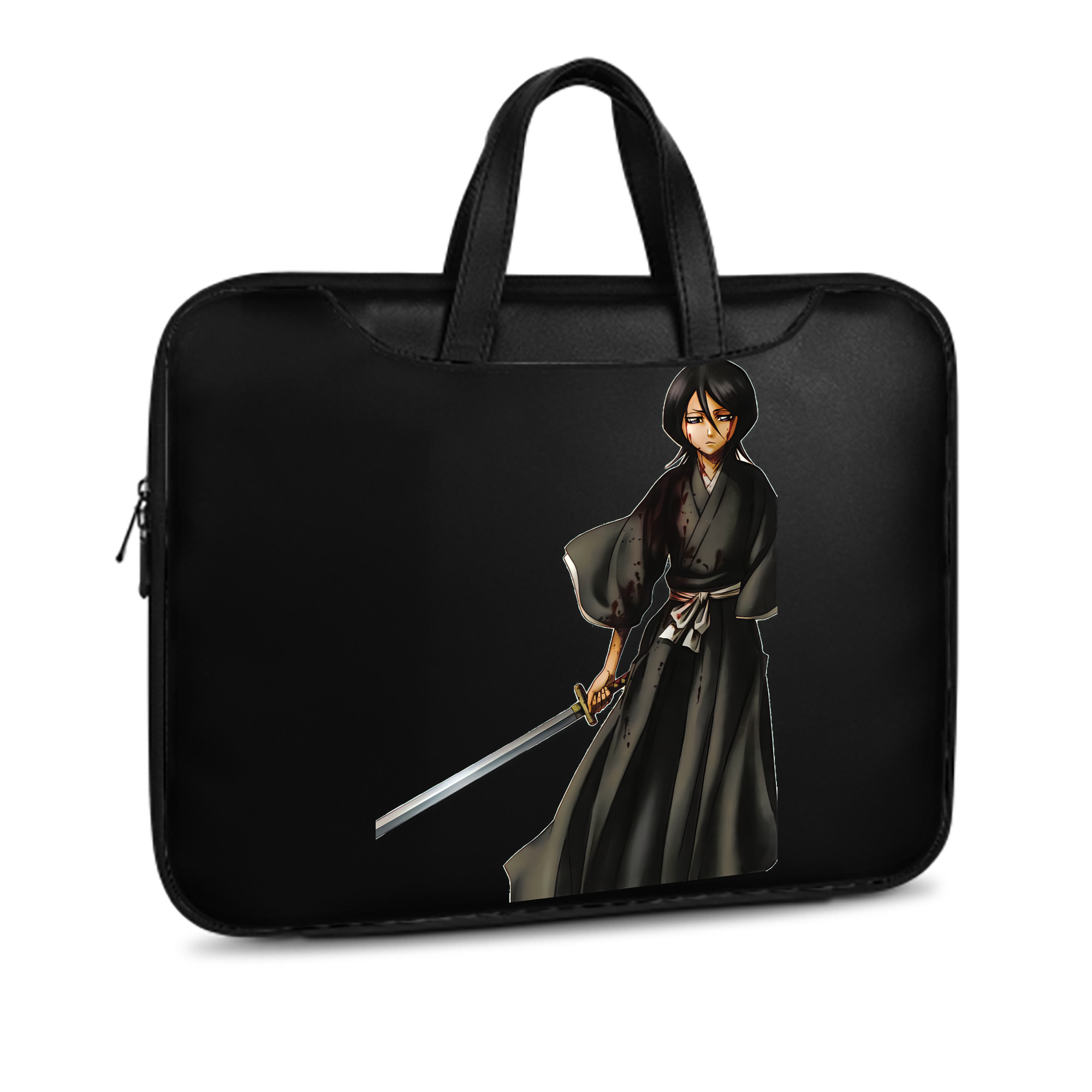 （画像用） ブリーチ 朽木ルキア BLEACH Kuchiki Rukia レザーラップトップバッグ　ノートパソコンケース