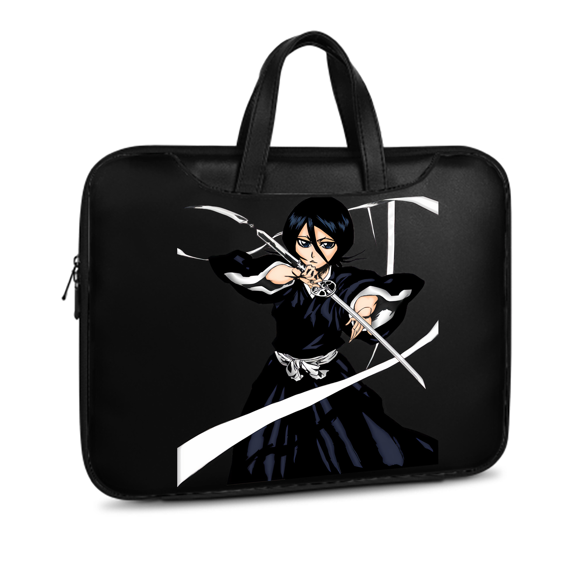 （画像用） ブリーチ 朽木ルキア BLEACH Kuchiki Rukia レザーラップトップバッグ　ノートパソコンケース