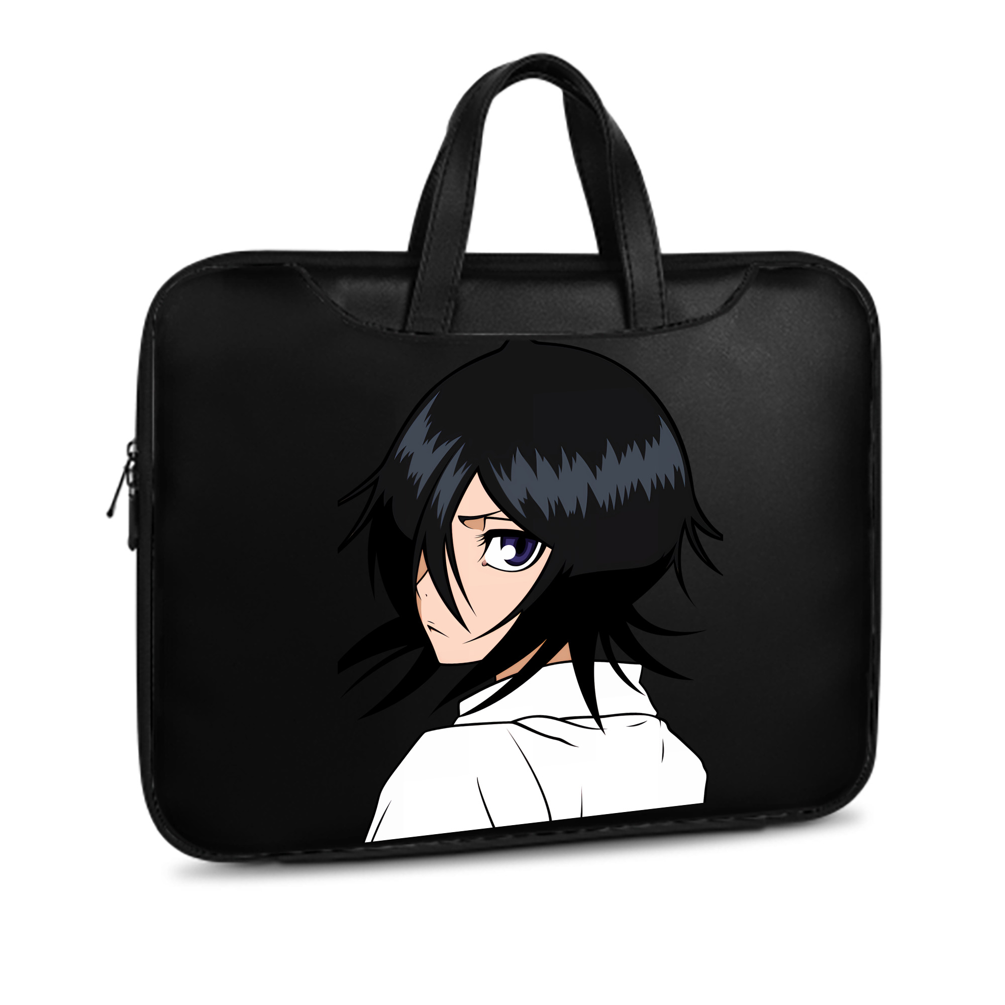 （画像用） ブリーチ 朽木ルキア BLEACH Kuchiki Rukia レザーラップトップバッグ　ノートパソコンケース