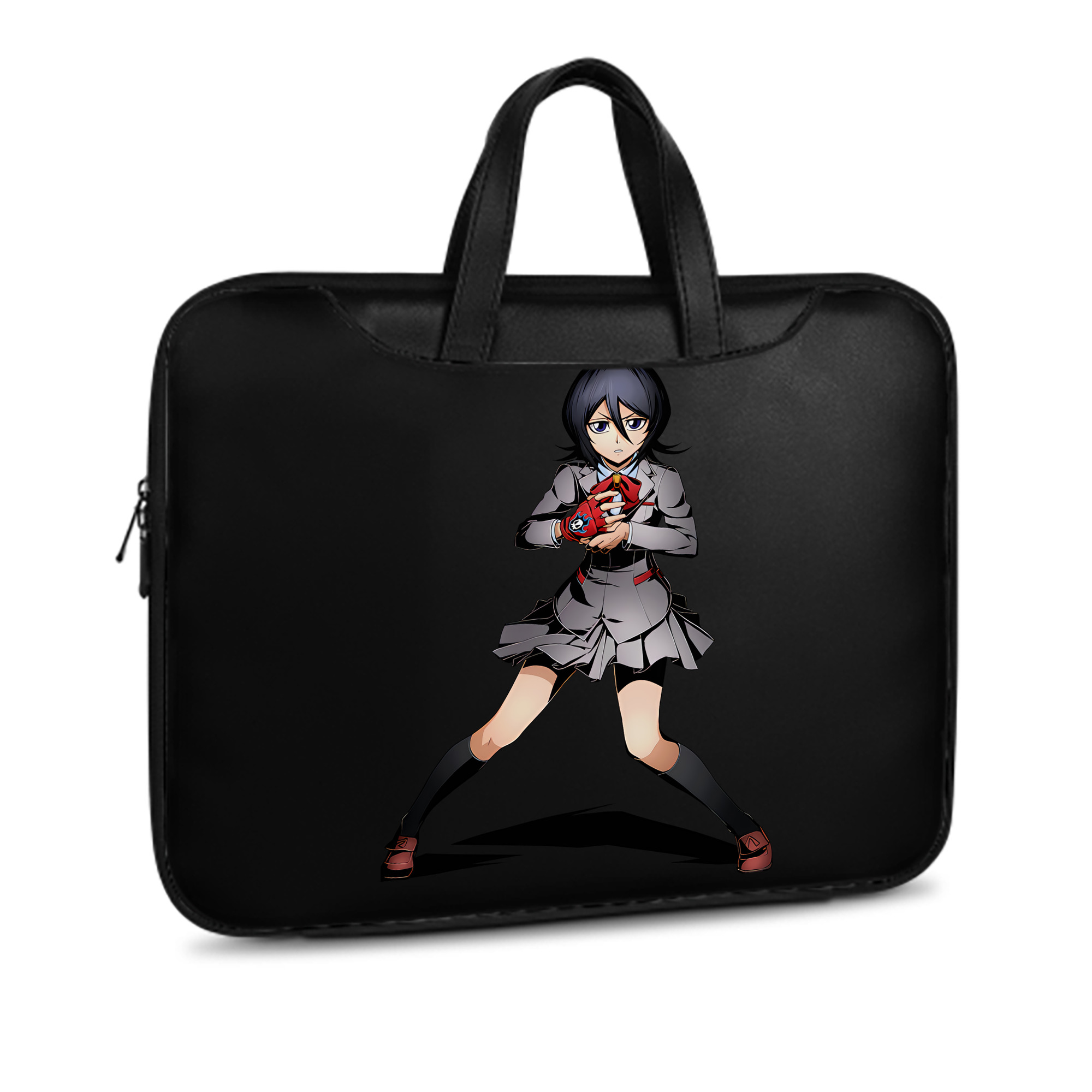 （画像用） ブリーチ 朽木ルキア BLEACH Kuchiki Rukia レザーラップトップバッグ　ノートパソコンケース
