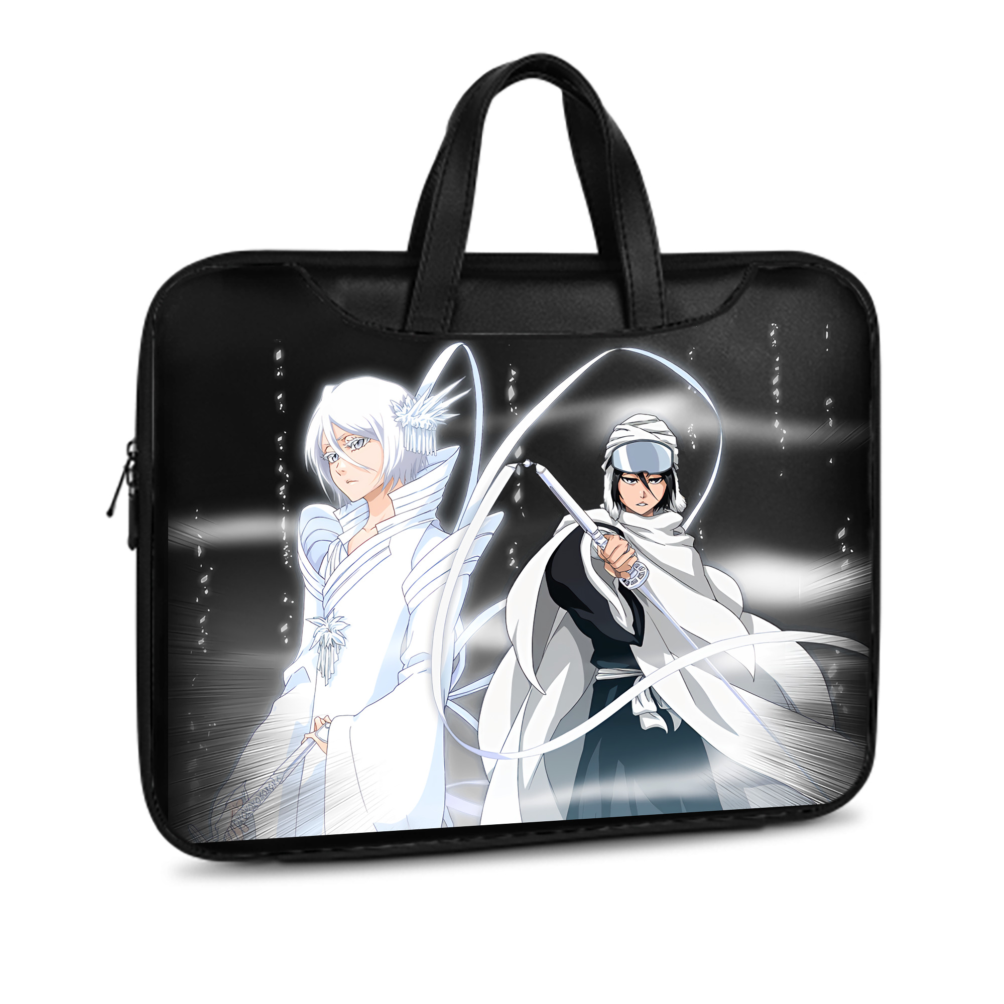 （画像用） ブリーチ 朽木ルキア BLEACH Kuchiki Rukia レザーラップトップバッグ　ノートパソコンケース