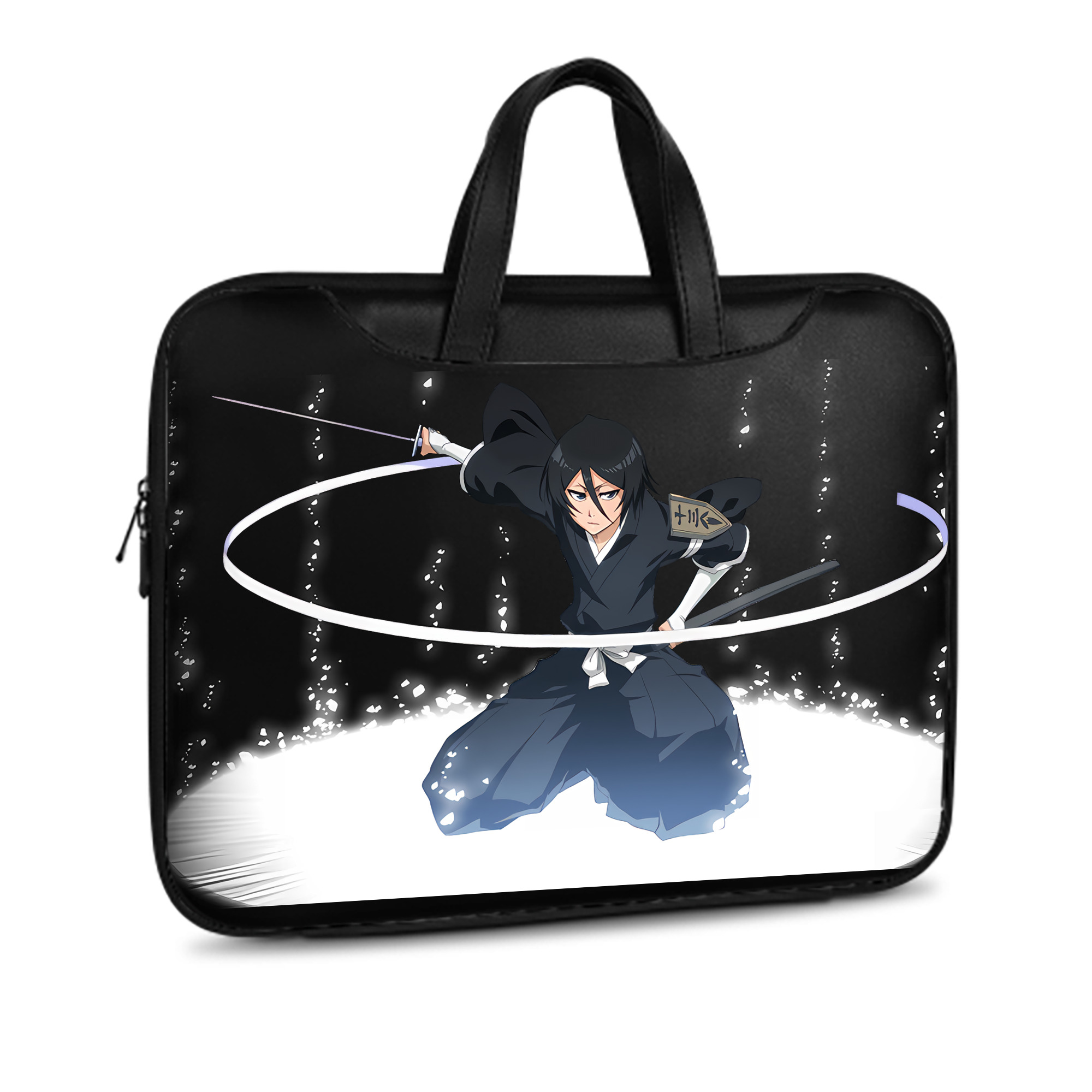 （画像用） ブリーチ 朽木ルキア BLEACH Kuchiki Rukia レザーラップトップバッグ　ノートパソコンケース