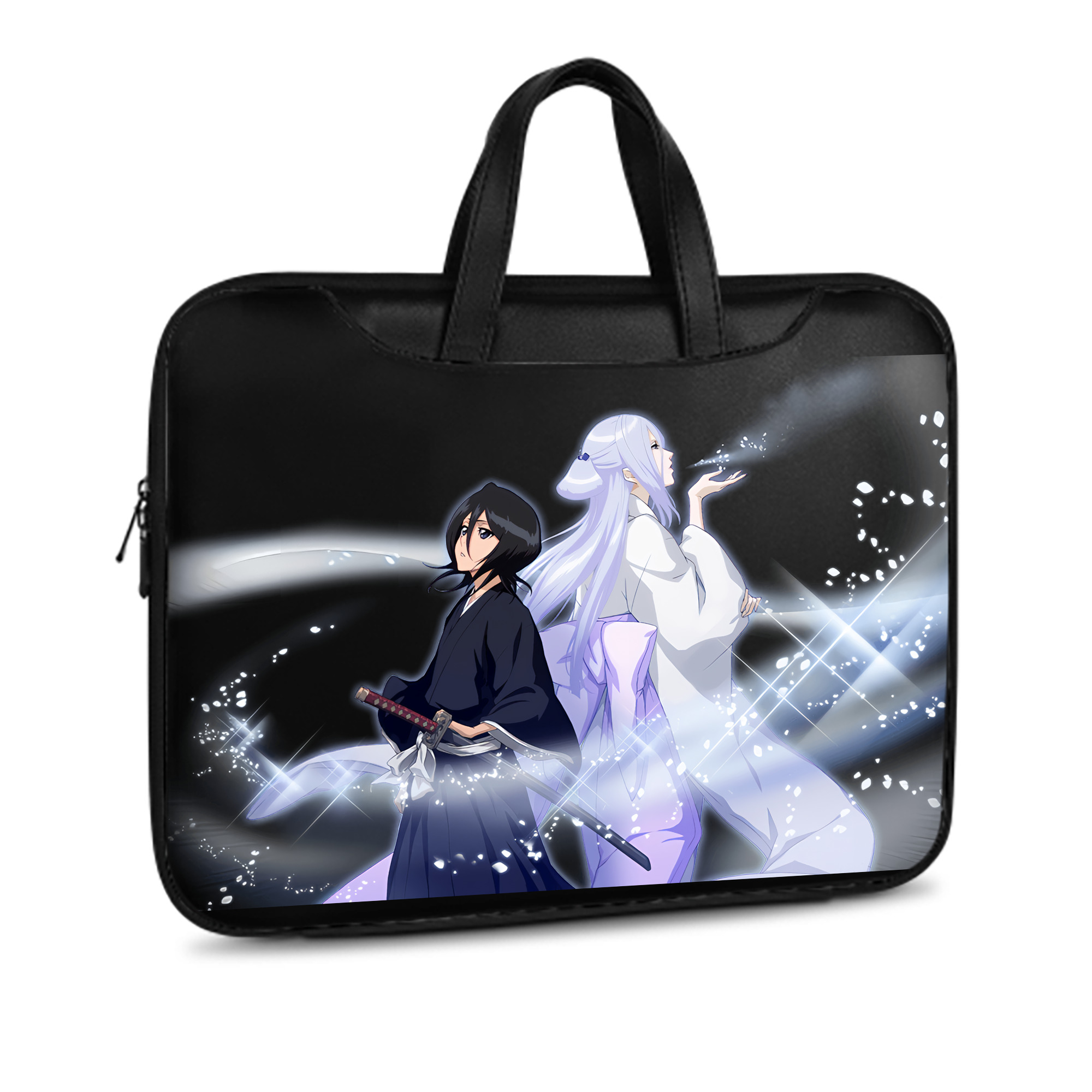 （画像用） ブリーチ 朽木ルキア BLEACH Kuchiki Rukia レザーラップトップバッグ　ノートパソコンケース