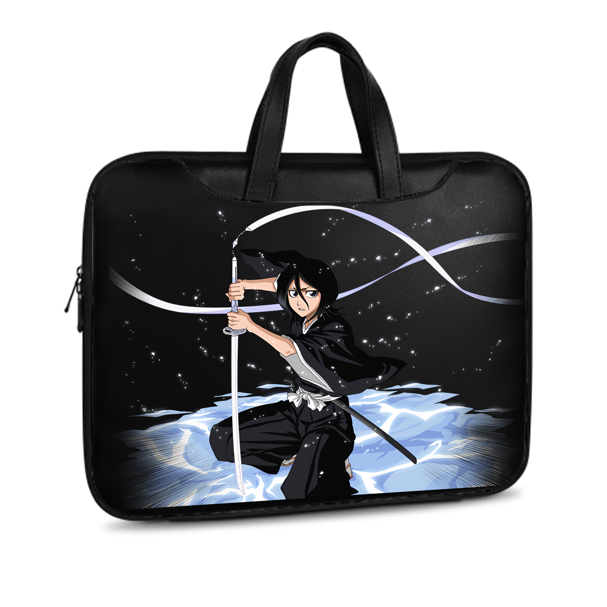 （画像用） ブリーチ 朽木ルキア BLEACH Kuchiki Rukia レザーラップトップバッグ　ノートパソコンケース