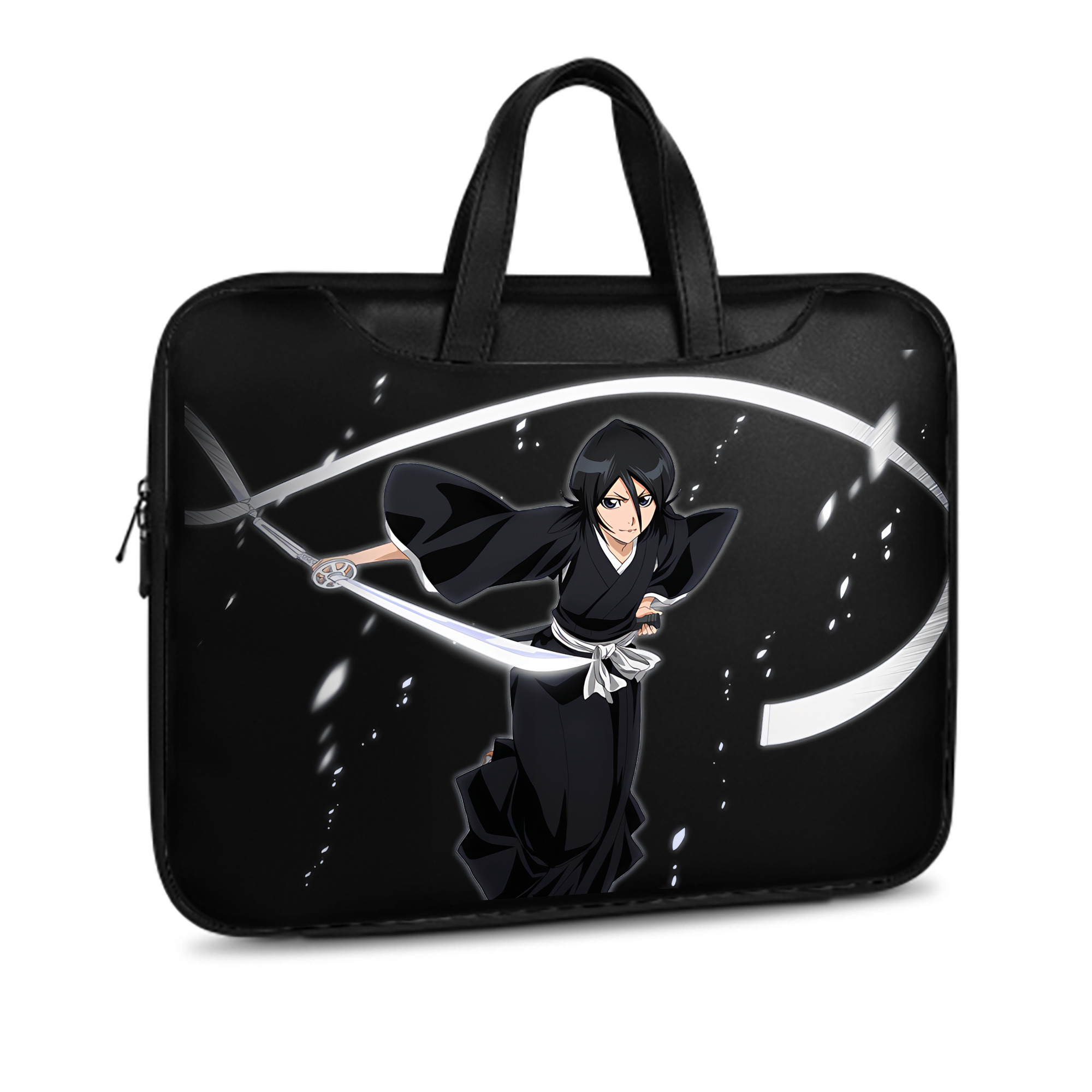 （画像用） ブリーチ 朽木ルキア BLEACH Kuchiki Rukia レザーラップトップバッグ　ノートパソコンケース