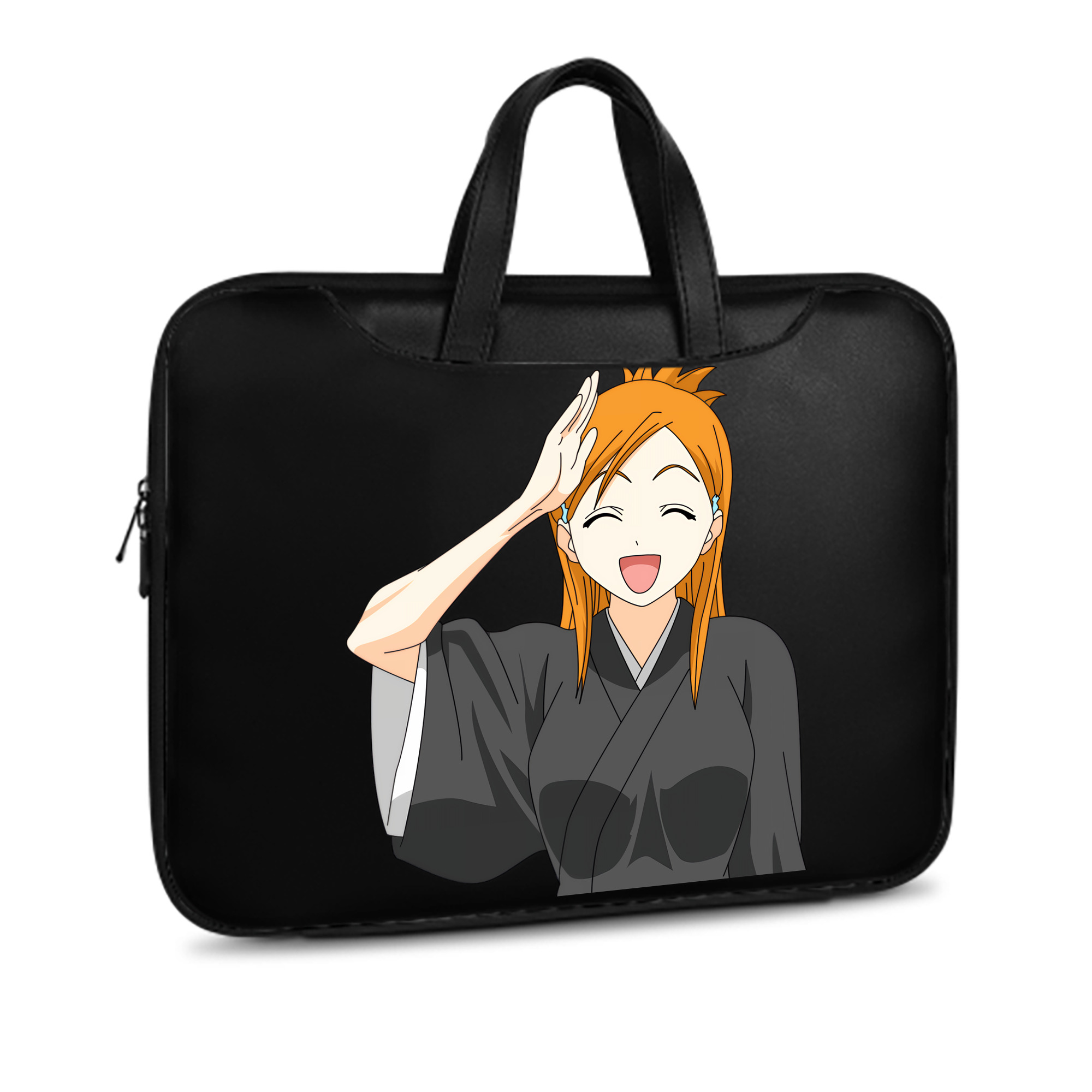 （画像用） ブリーチ 井上織姫（いのうえおりひめ） BLEACH Inoue Orihime レザーラップトップバッグ　ノートパソコンケース