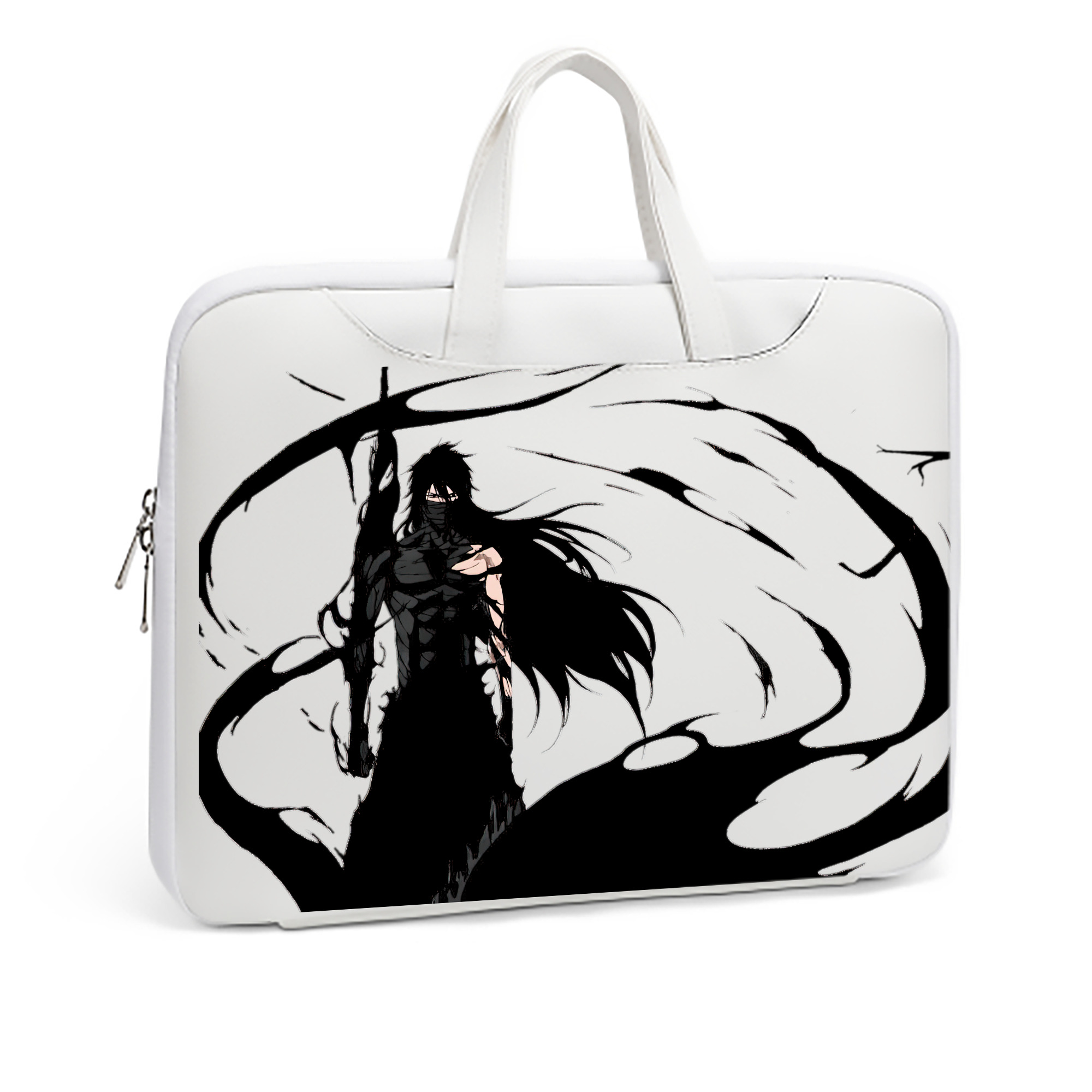 （画像用） ブリーチ 黒崎一護（くろさき いちご）BLEACH Kurosaki Ichigo レザーラップトップバッグ　ノートパソコンケース