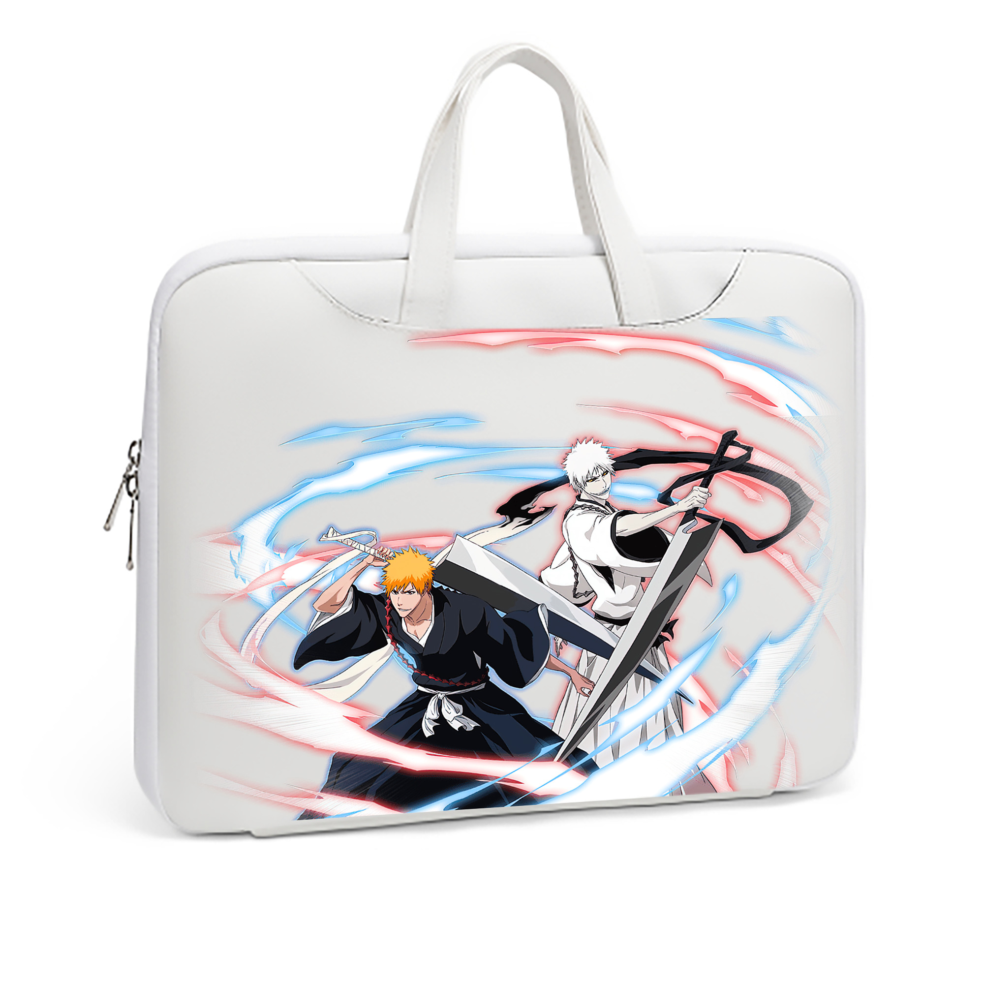（画像用） ブリーチ 黒崎一護（くろさき いちご）BLEACH Kurosaki Ichigo レザーラップトップバッグ　ノートパソコンケース
