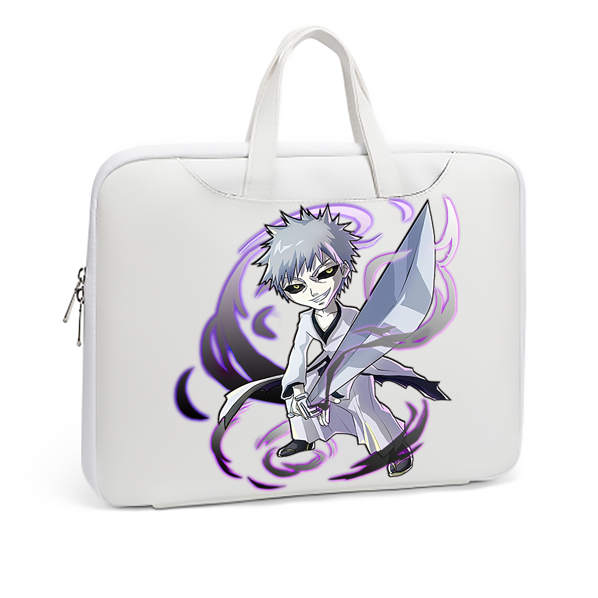 （画像用） ブリーチ 黒崎一護（くろさき いちご）BLEACH Kurosaki Ichigo レザーラップトップバッグ　ノートパソコンケース