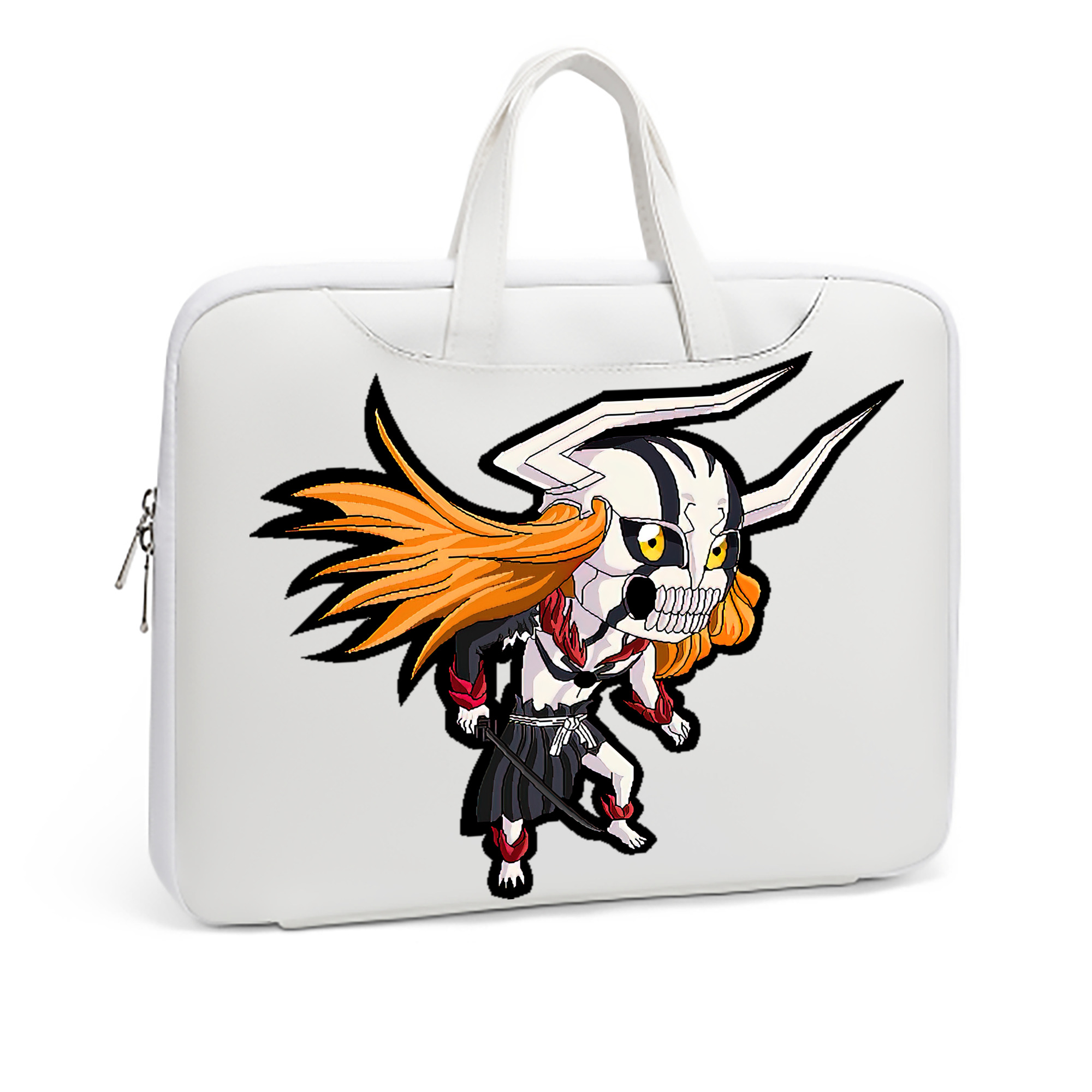 （画像用） ブリーチ 黒崎一護（くろさき いちご）BLEACH Kurosaki Ichigo レザーラップトップバッグ　ノートパソコンケース