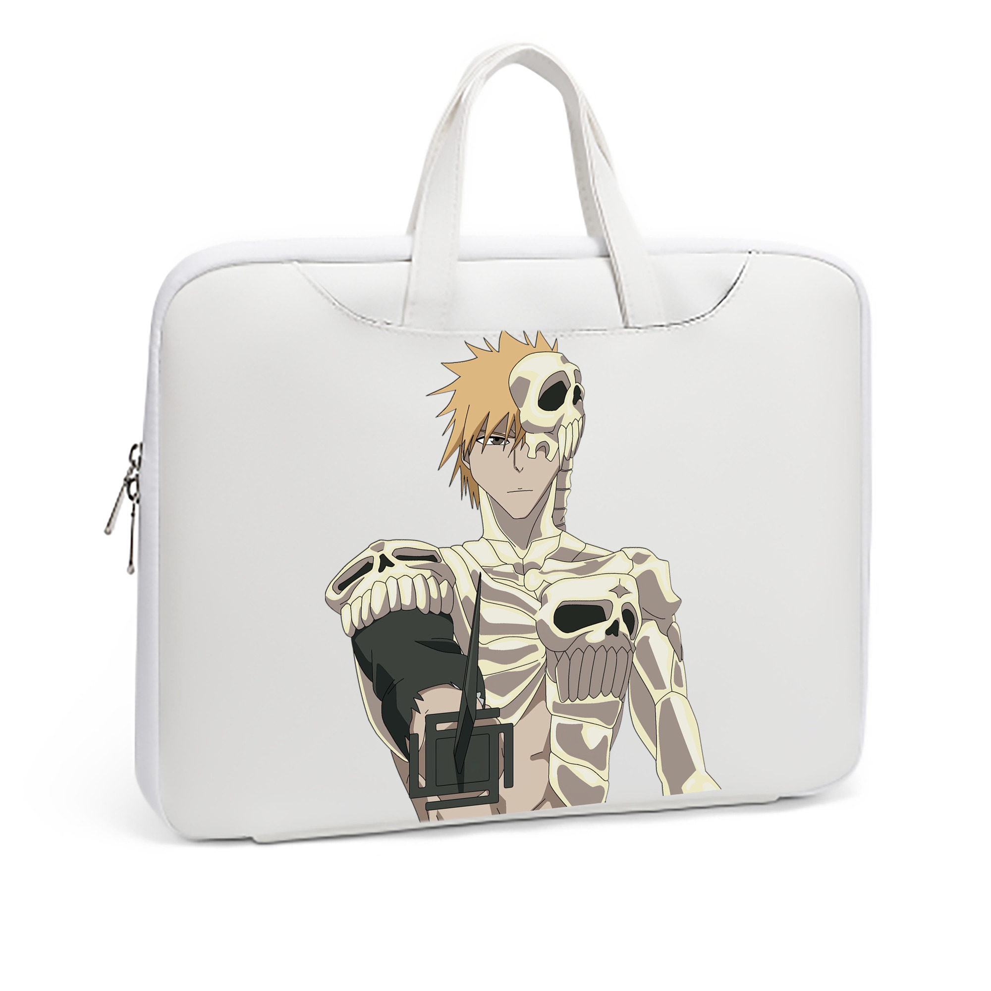 （画像用） ブリーチ 黒崎一護（くろさき いちご）BLEACH Kurosaki Ichigo レザーラップトップバッグ　ノートパソコンケース