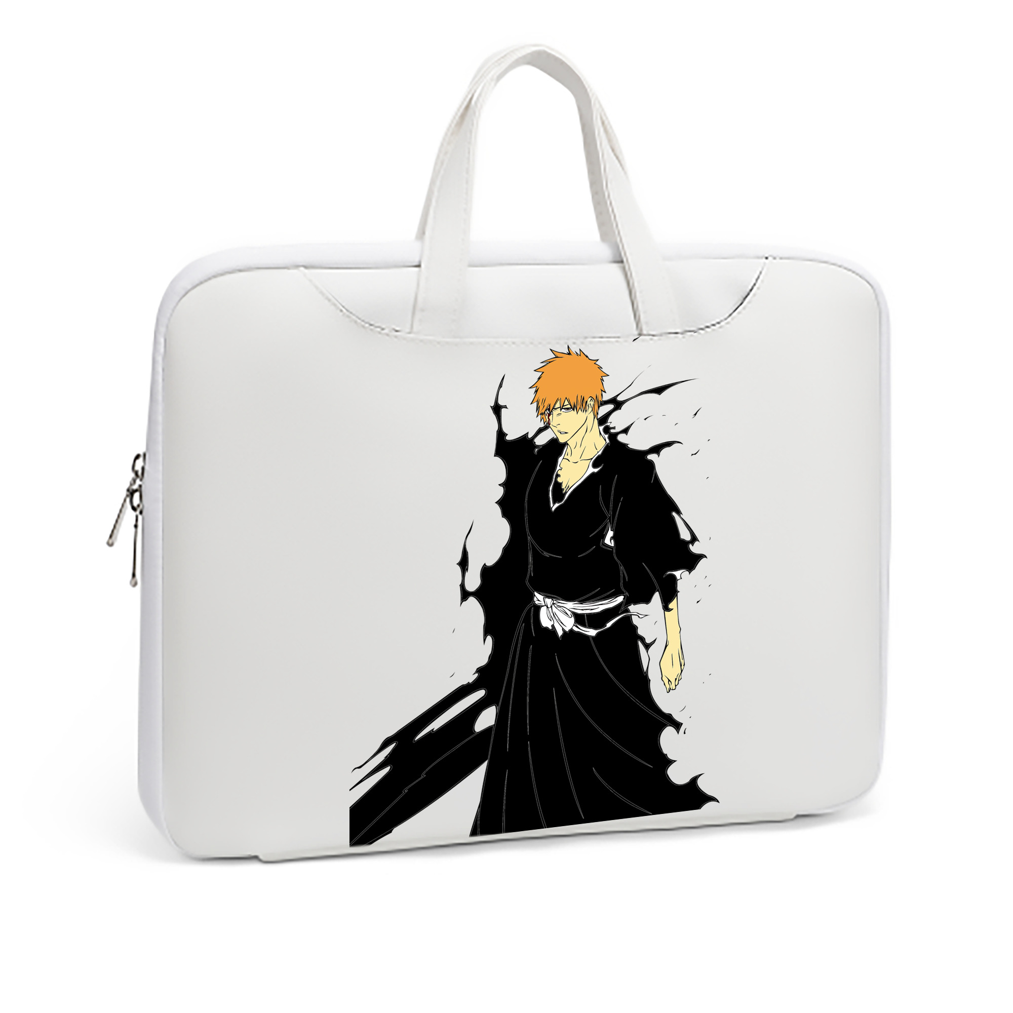 （画像用） ブリーチ 黒崎一護（くろさき いちご）BLEACH Kurosaki Ichigo レザーラップトップバッグ　ノートパソコンケース