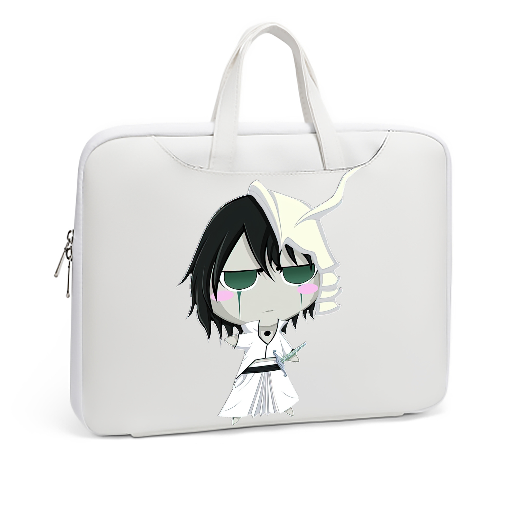 （画像用） ブリーチ ウルキオラ·シファー BLEACH Ulquiorra cifer レザーラップトップバッグ　ノートパソコンケース