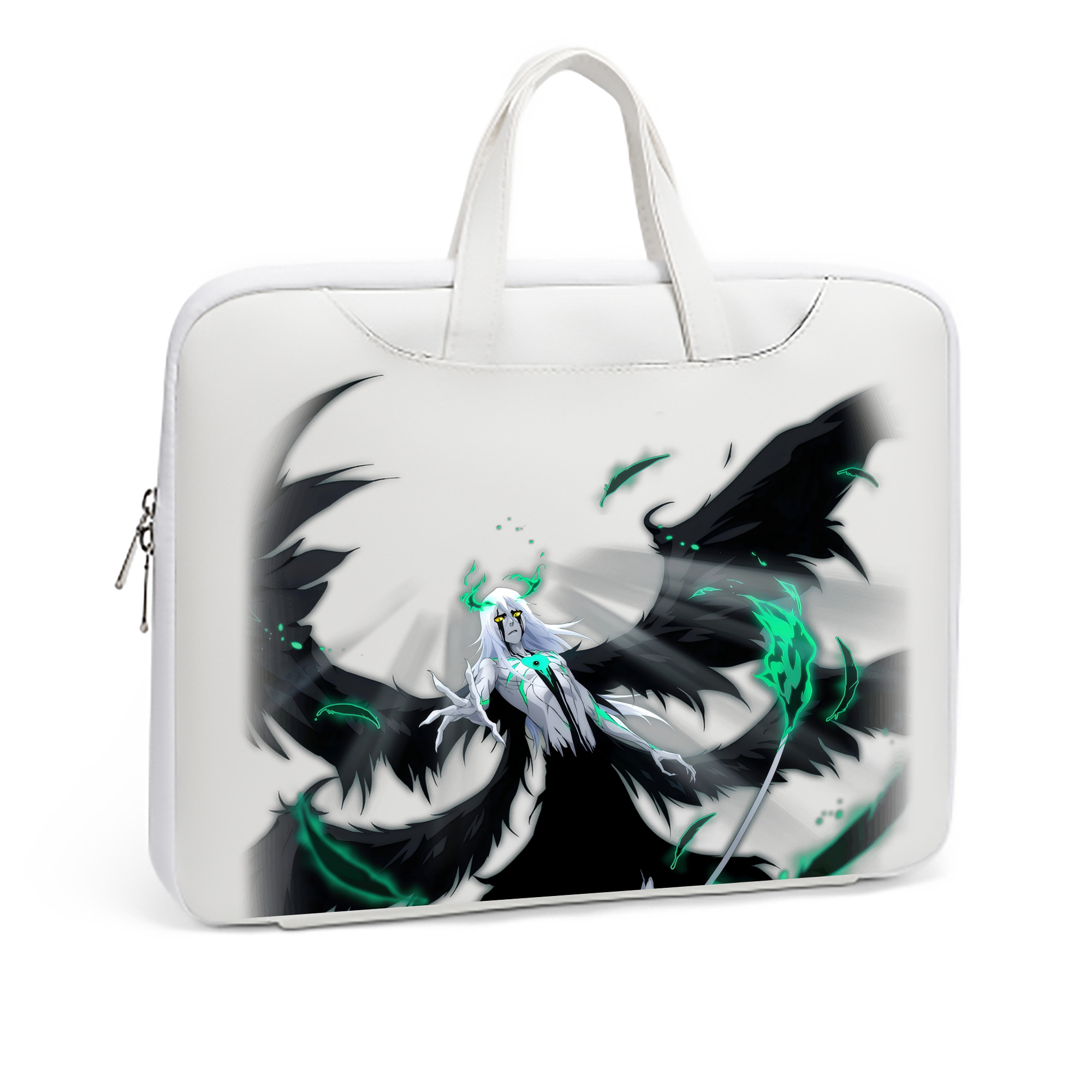 （画像用） ブリーチ ウルキオラ·シファー BLEACH Ulquiorra cifer レザーラップトップバッグ　ノートパソコンケース