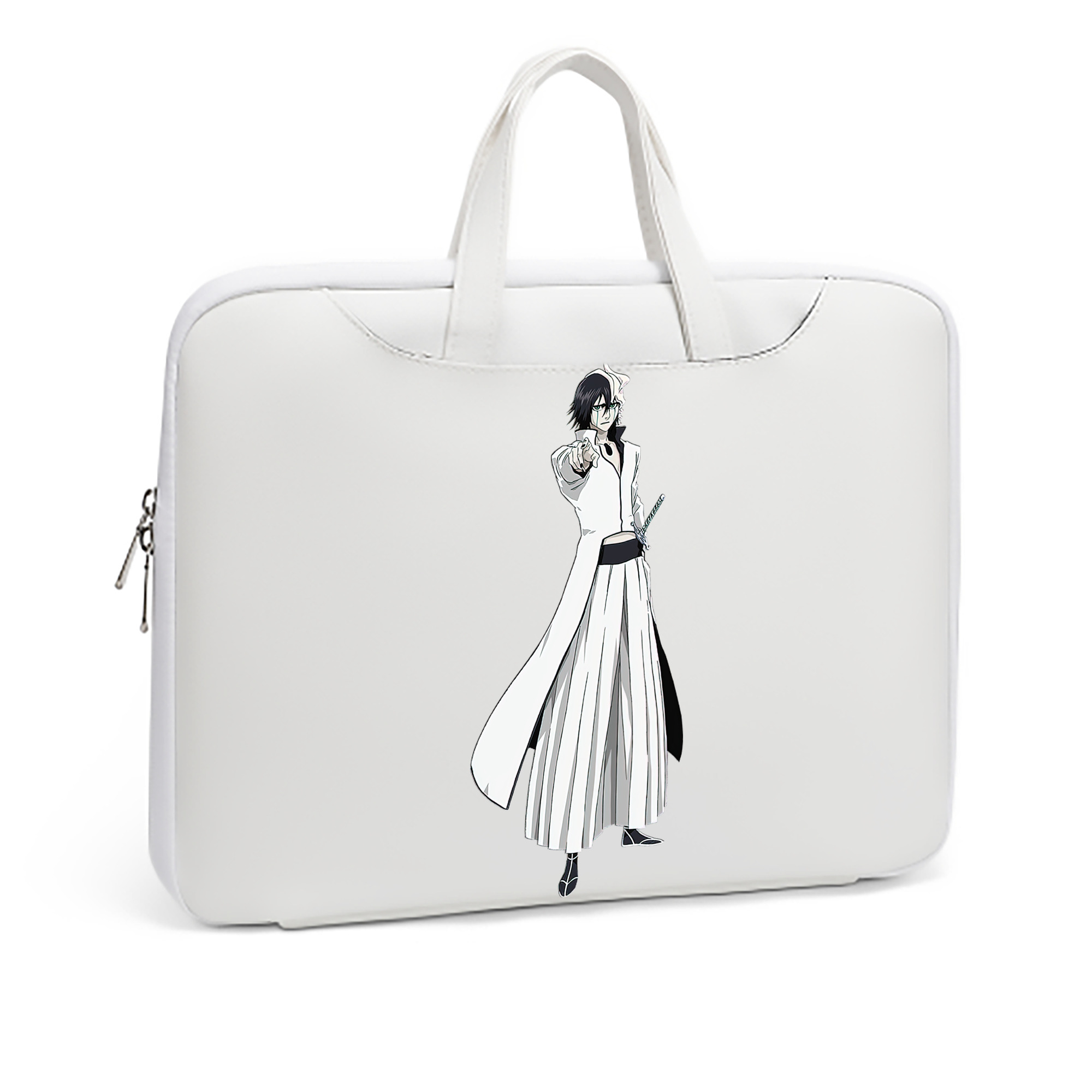 （画像用） ブリーチ ウルキオラ·シファー BLEACH Ulquiorra cifer レザーラップトップバッグ　ノートパソコンケース