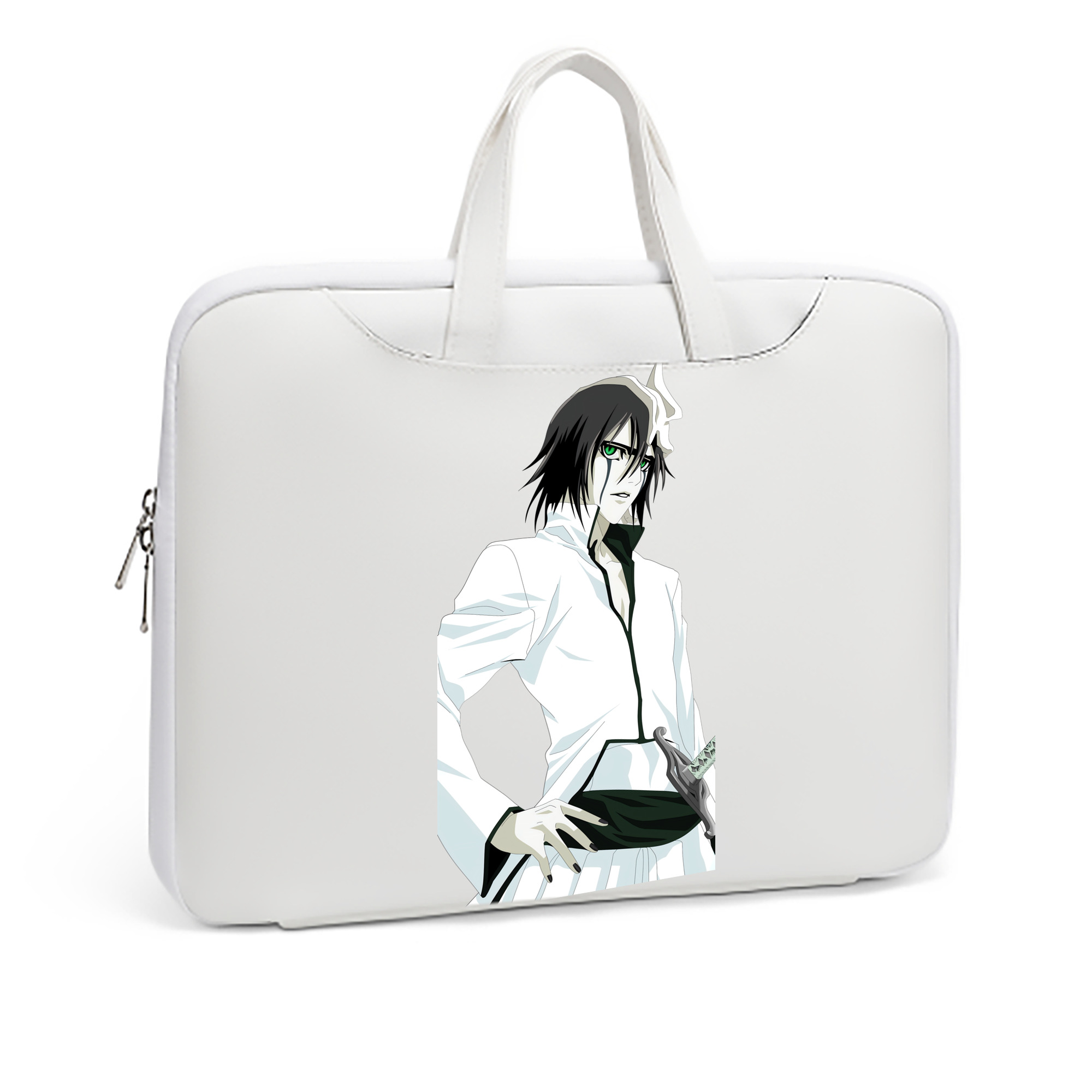 （画像用） ブリーチ ウルキオラ·シファー BLEACH Ulquiorra cifer レザーラップトップバッグ　ノートパソコンケース