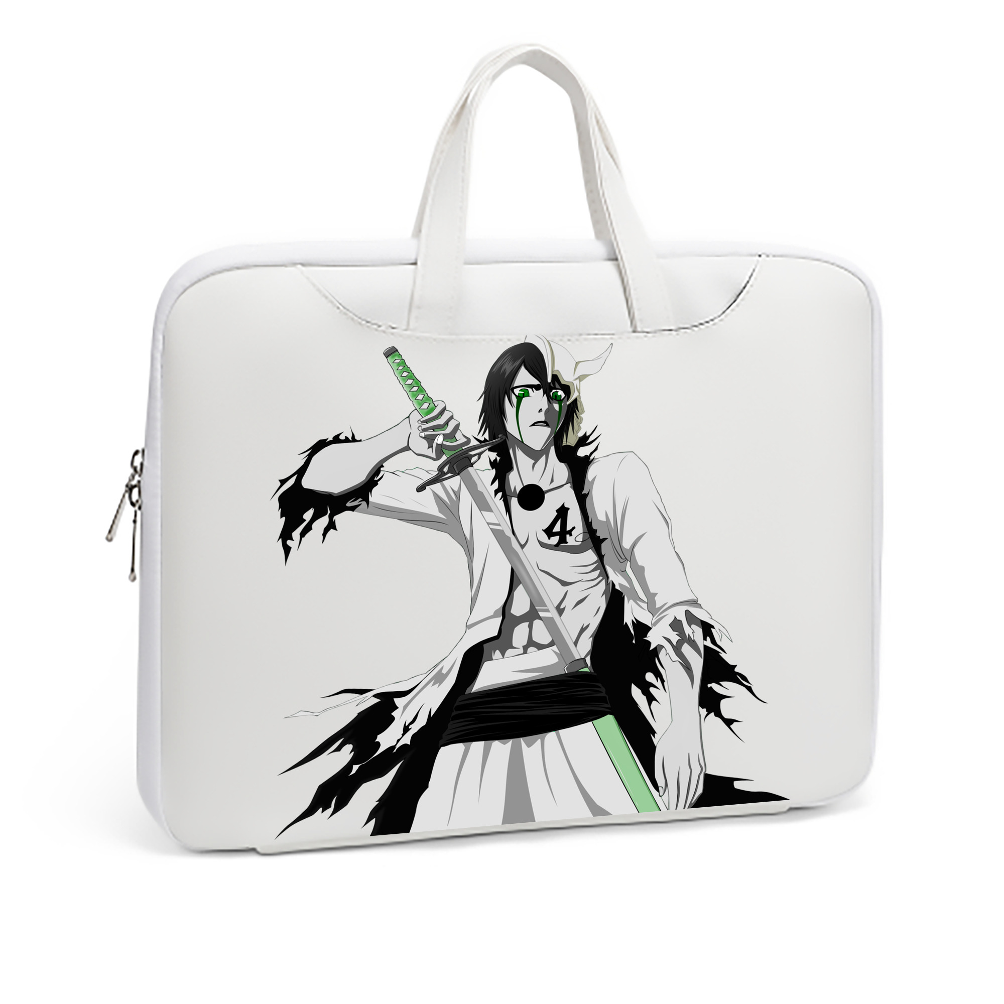 （画像用） ブリーチ ウルキオラ·シファー BLEACH Ulquiorra cifer レザーラップトップバッグ　ノートパソコンケース