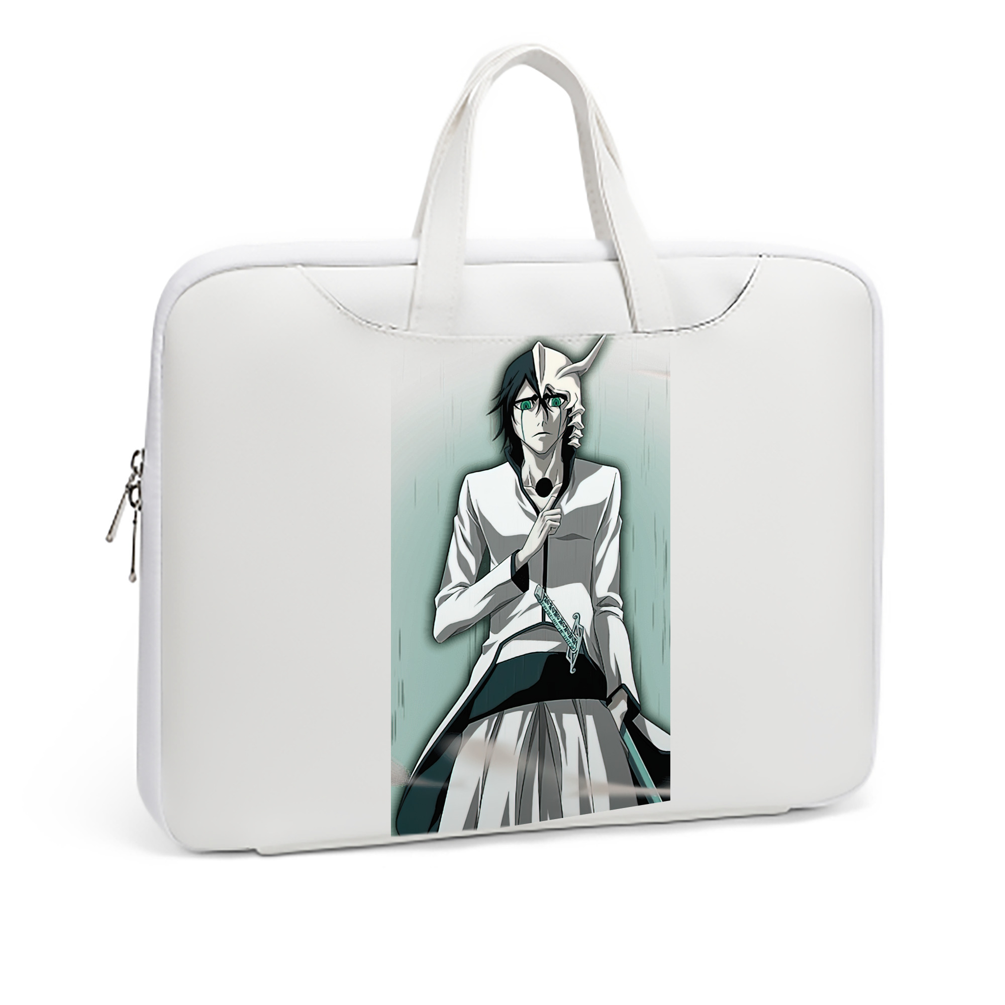 （画像用） ブリーチ ウルキオラ·シファー BLEACH Ulquiorra cifer レザーラップトップバッグ　ノートパソコンケース