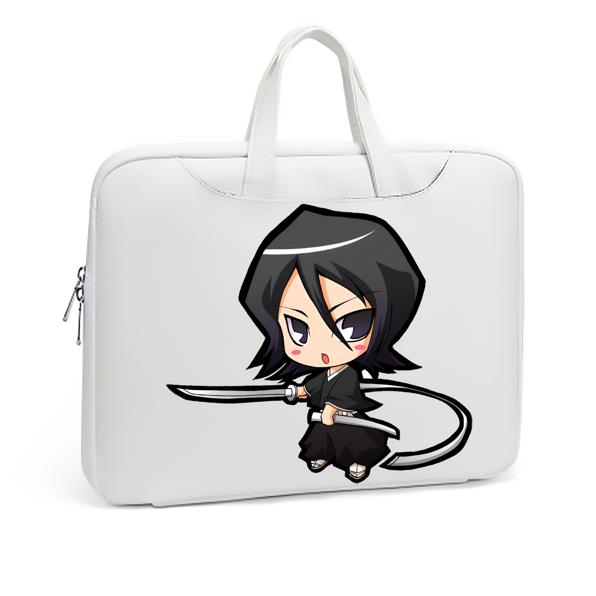 （画像用） ブリーチ 朽木ルキア BLEACH Kuchiki Rukia レザーラップトップバッグ　ノートパソコンケース