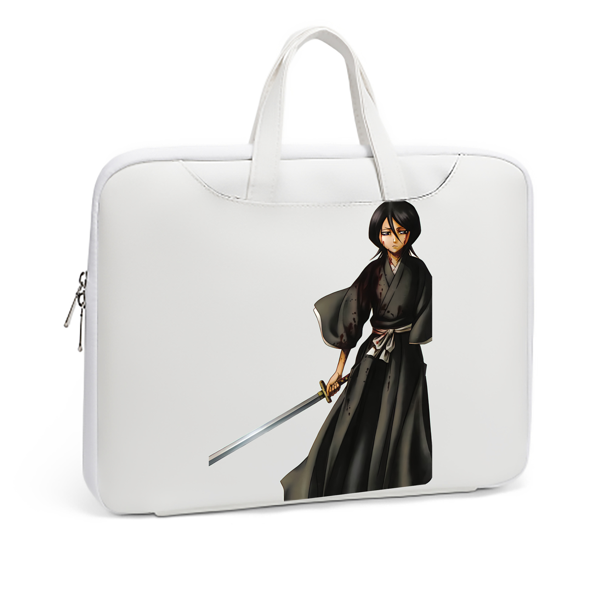 （画像用） ブリーチ 朽木ルキア BLEACH Kuchiki Rukia レザーラップトップバッグ　ノートパソコンケース